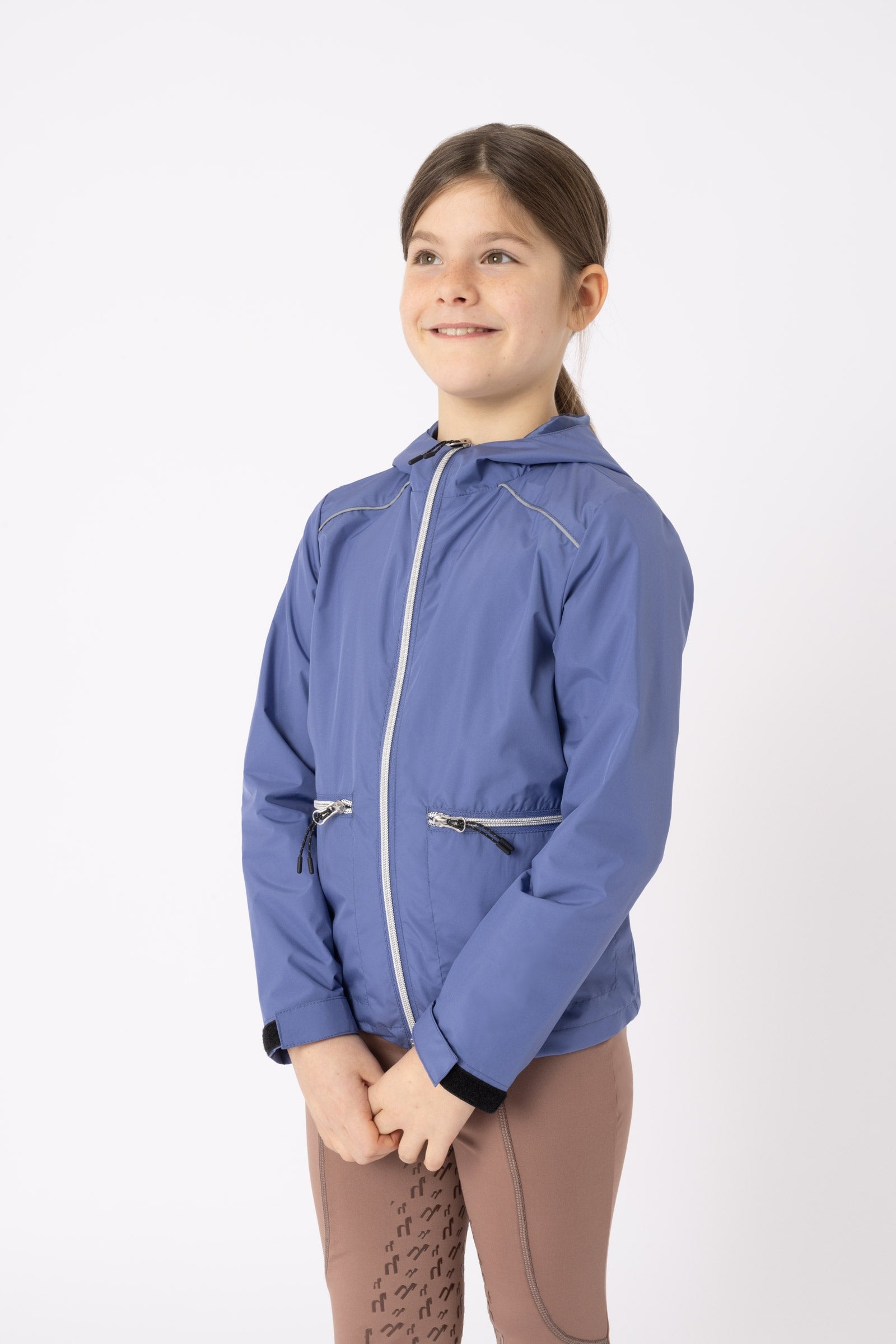 Horze Veste d'équitation de concours doublée Yona, enfant Vêtements d'équitation enfant