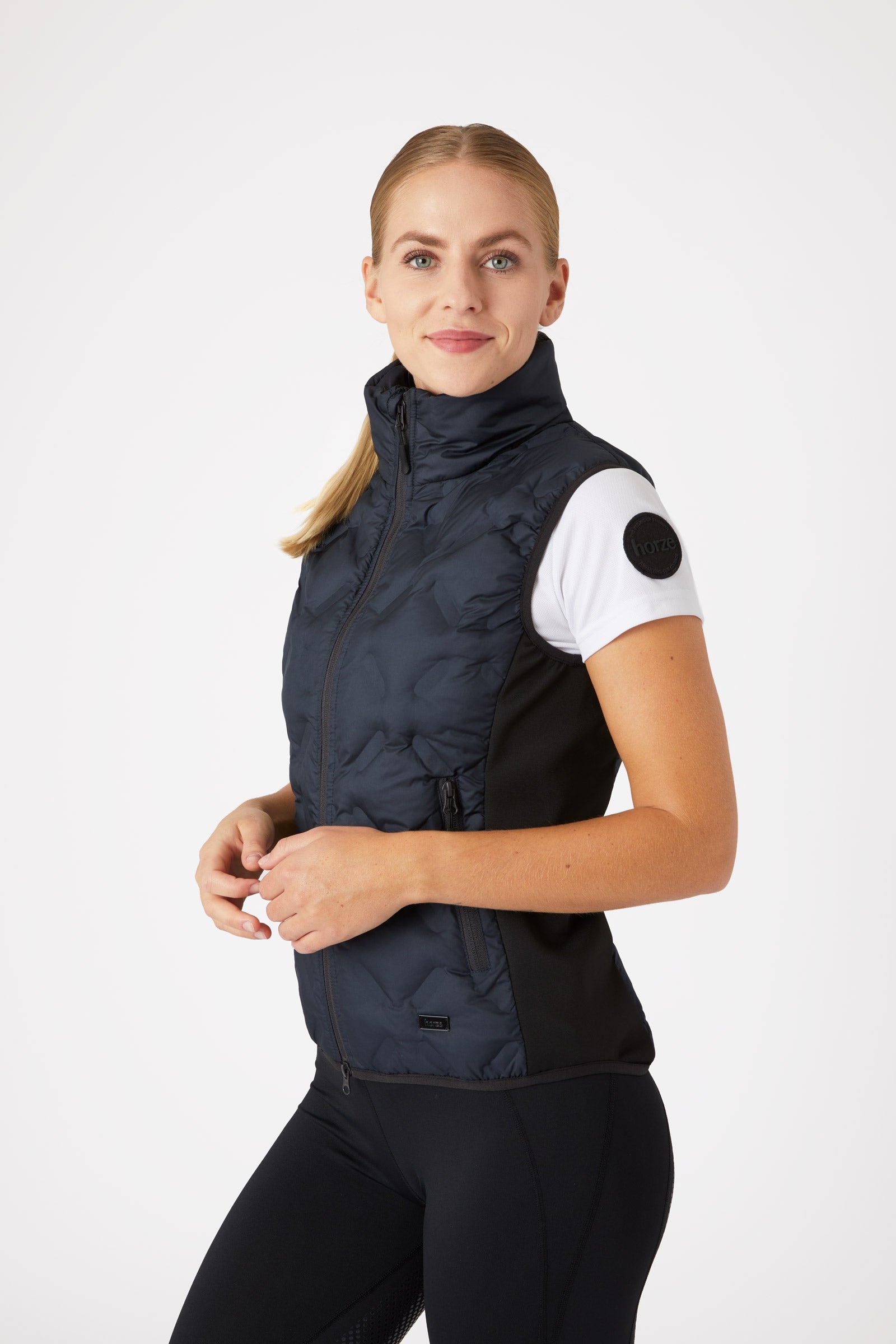 Horze Gilet doudoune sans manches d'équitation Shelly, femme Vêtements d'équitation femme