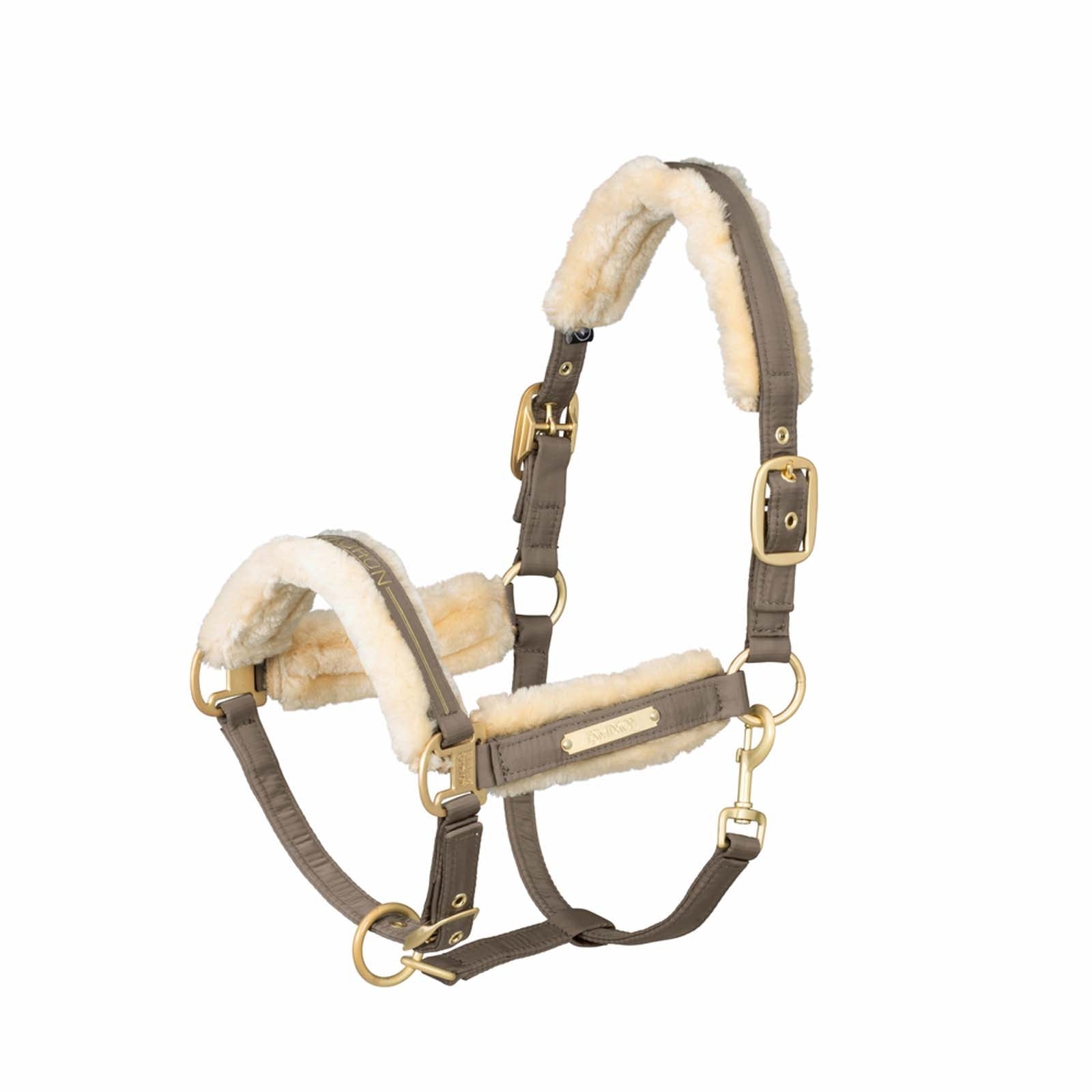 Eskadron Heritage AW21 Glossy Doublepin Faux Fur Headcollar Halters & Leads