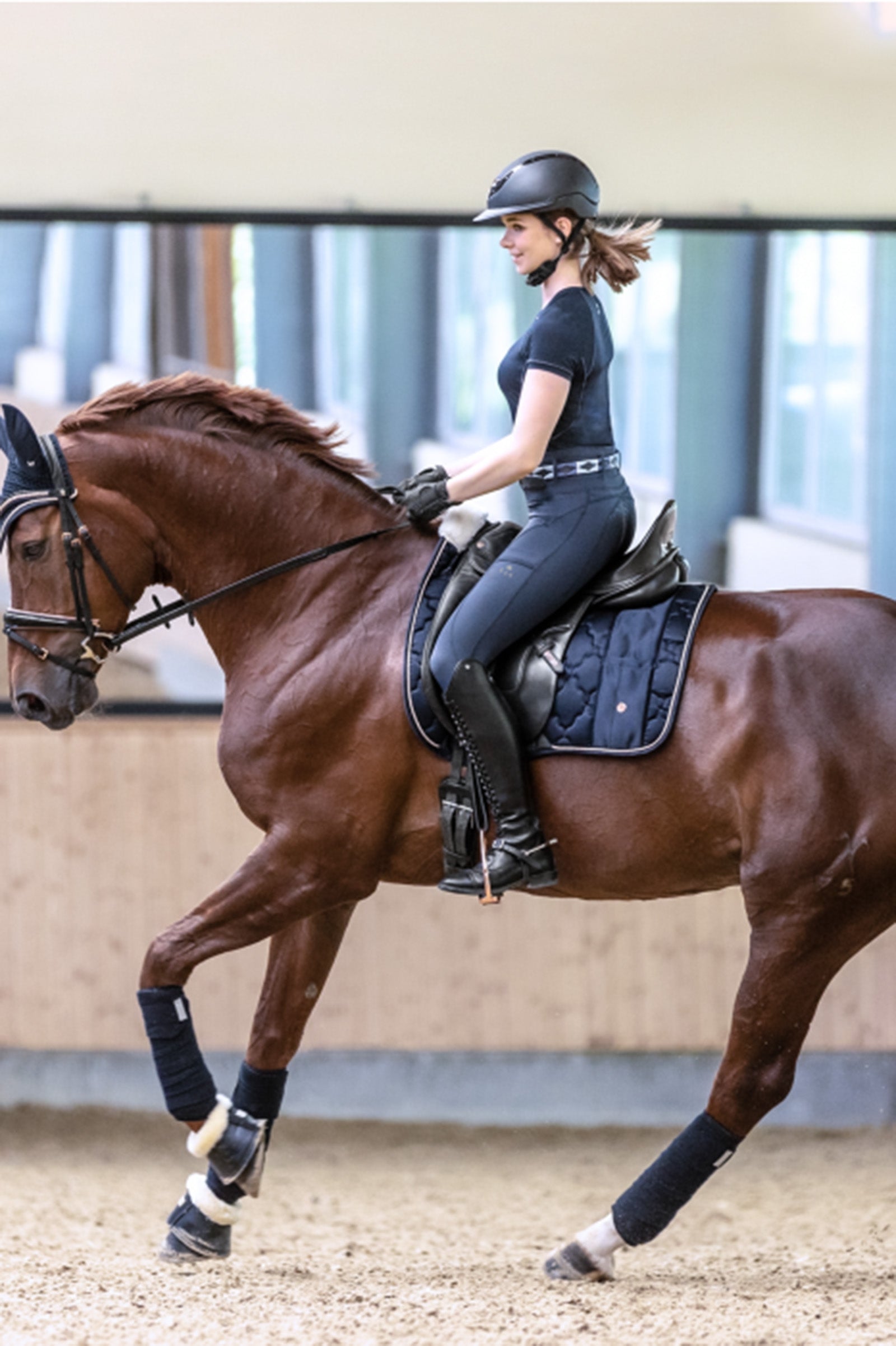 Waldhausen Modern Rosé Jumping Saddle Pad Saddle Pads