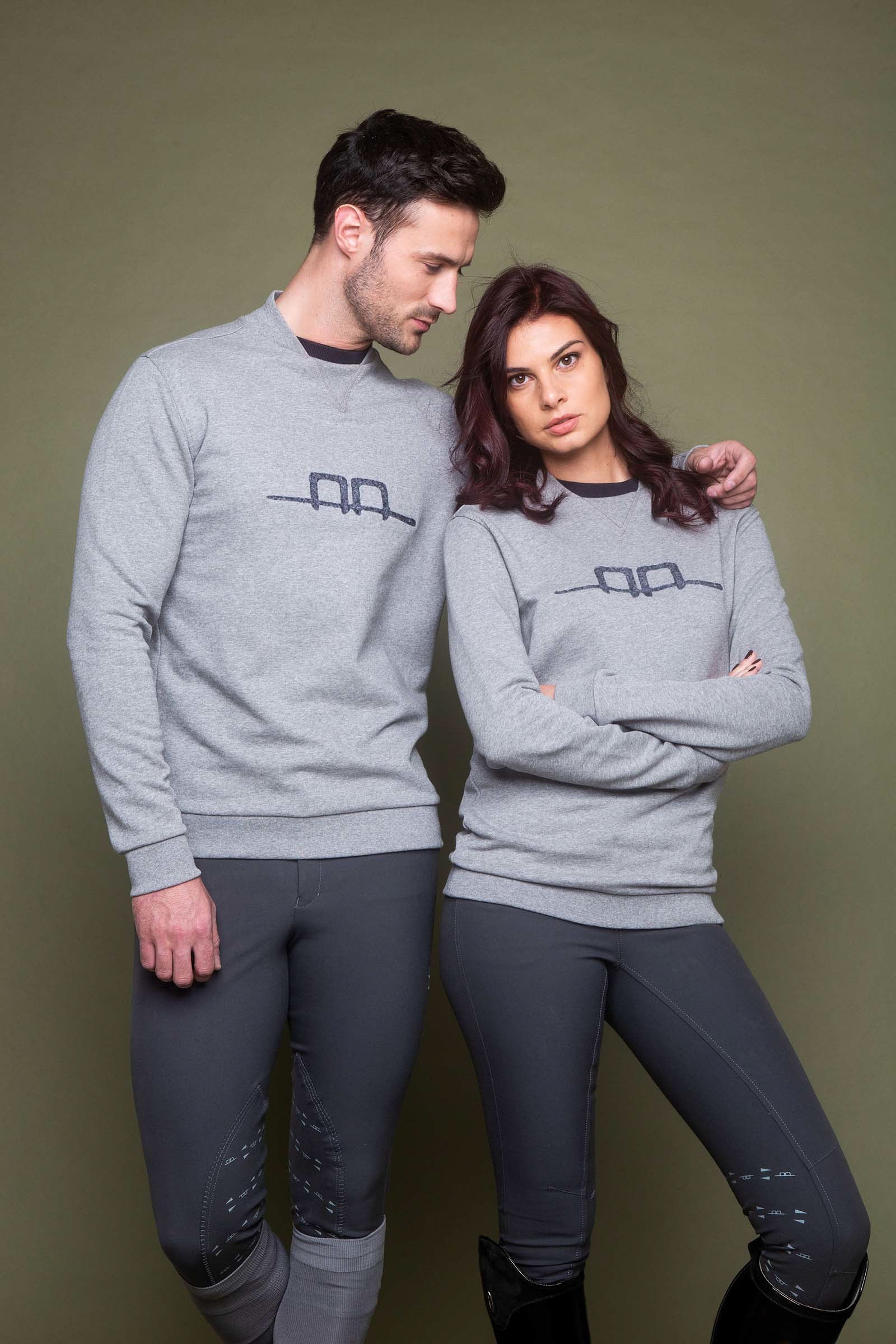 Horseware Sweat-shirt mixte en coton AA Vêtements d'équitation femme