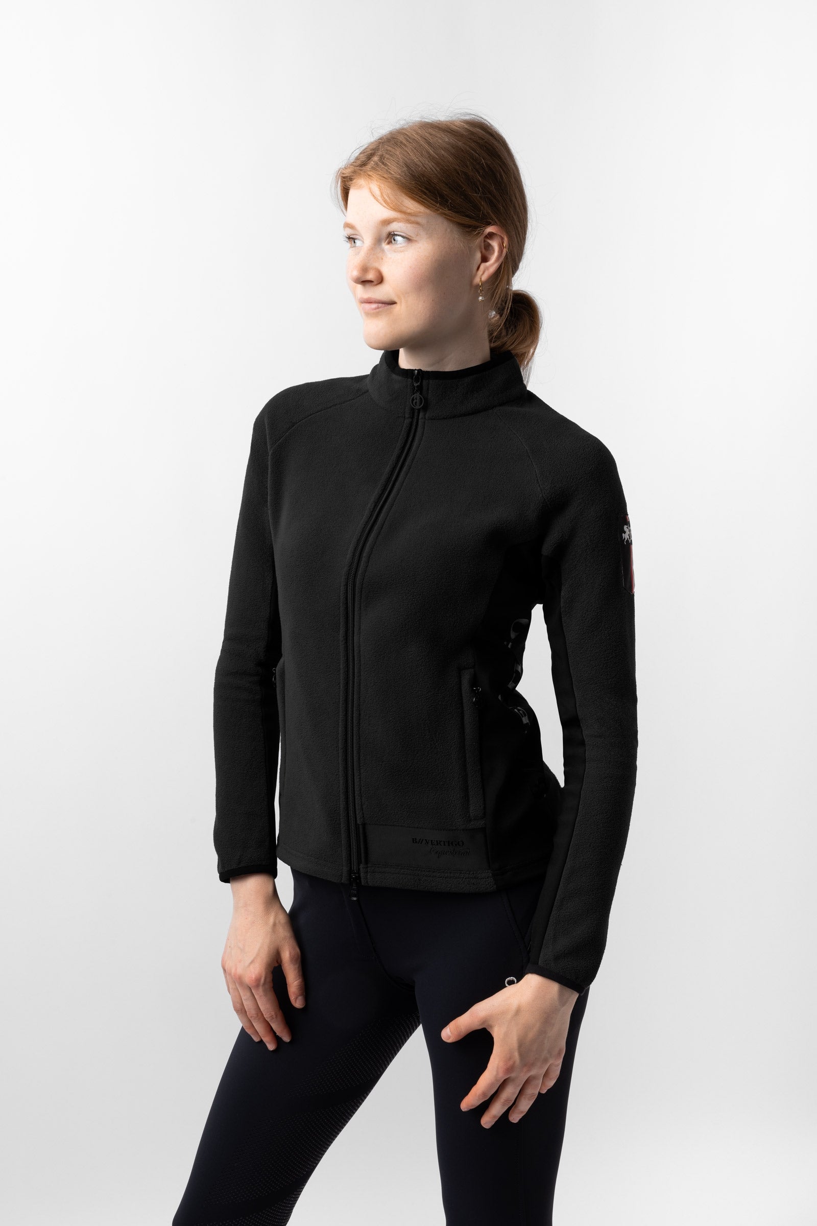B Vertigo Veste d'équitation en polaire stretch Cleo pour femme Vêtements d'équitation femme