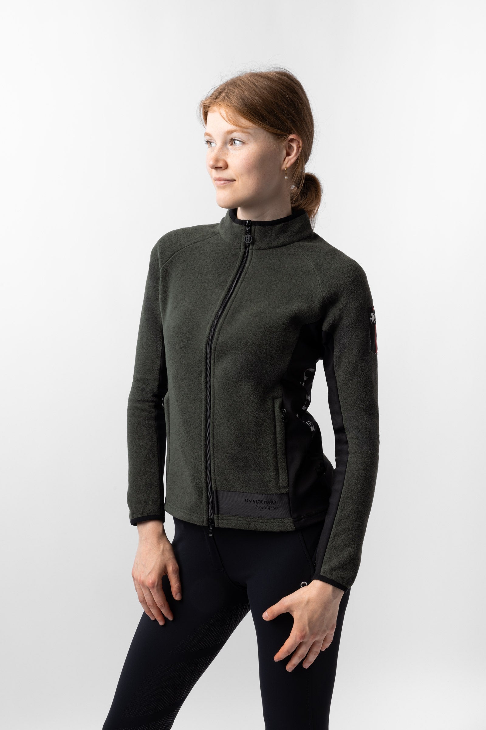 B Vertigo Veste d'équitation en polaire stretch Cleo pour femme Vêtements d'équitation femme
