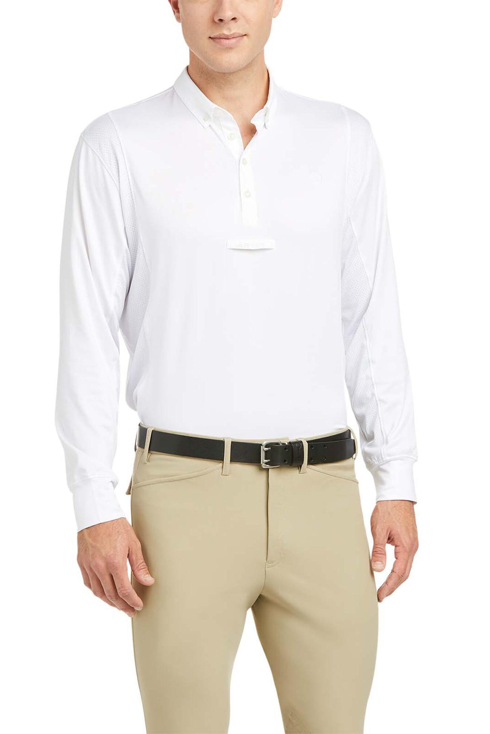 Ariat Polo de concours Tek pour homme Vêtements d'équitation homme