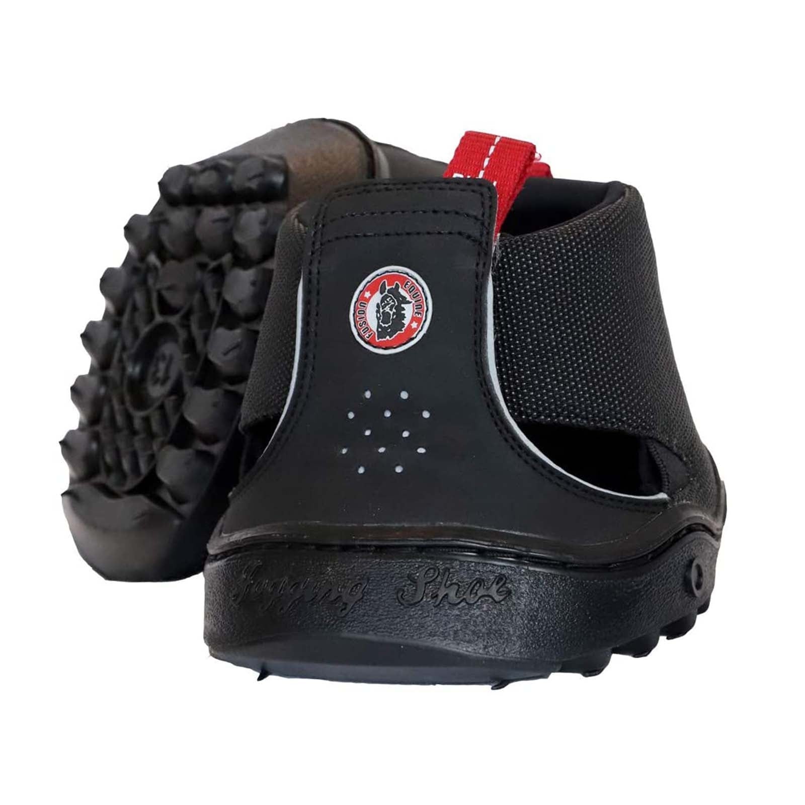 Equine Fusion Hipposandale de randonnée Trekking Hoof Boots Leg Protection & Hoof Protection for Horses
