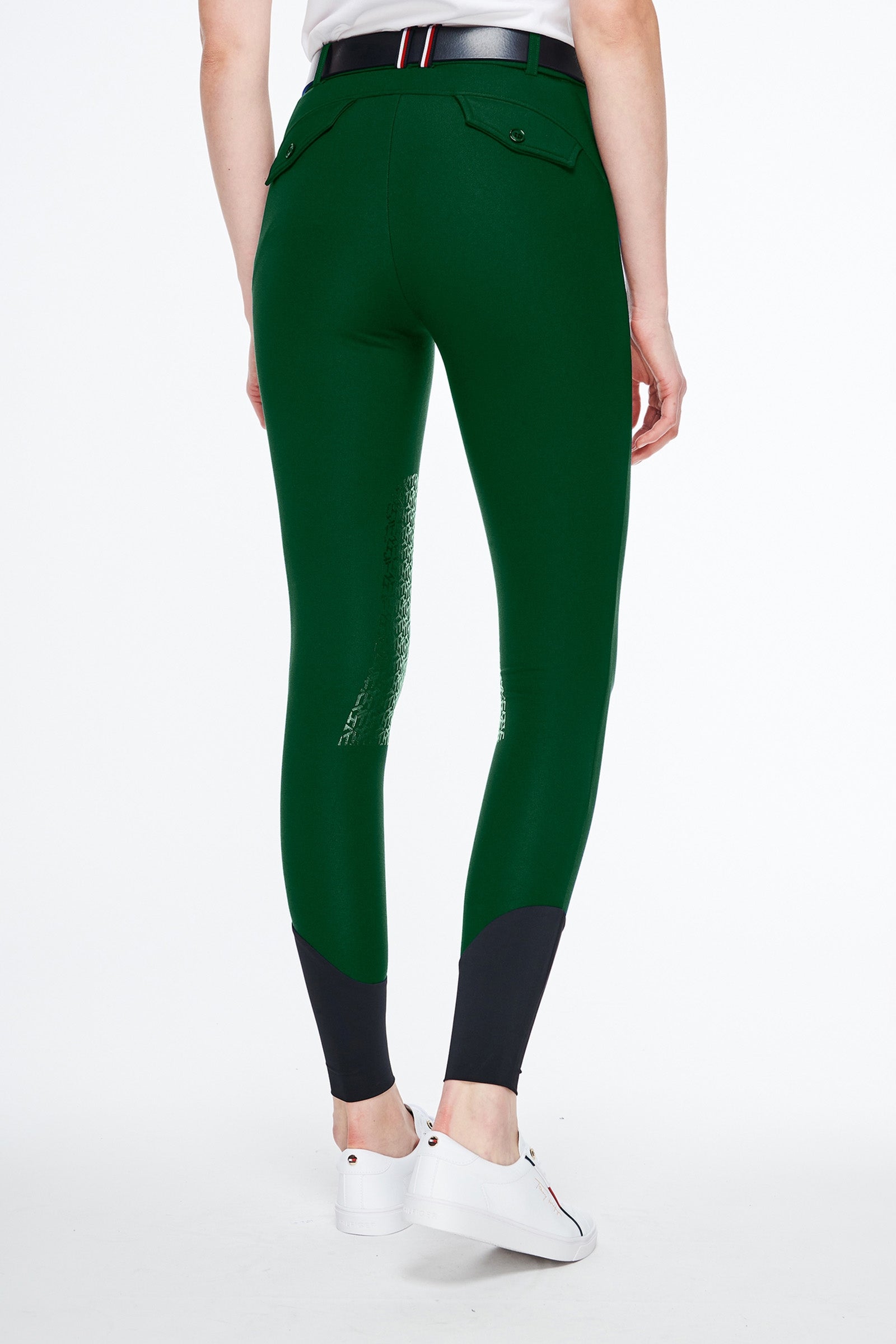 Tommy Hilfiger Equestrian pantalon d’équitation femme Classic Style avec grip aux genoux Womens Breeches