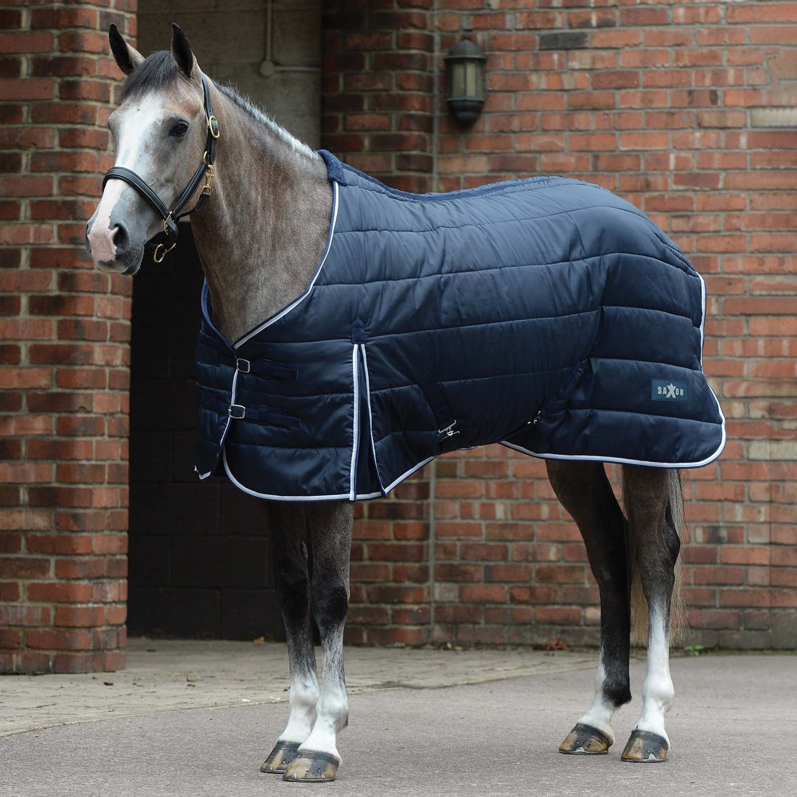 Saxon Couverture d'écurie Channel Quilt, 200 g Couvertures cheval