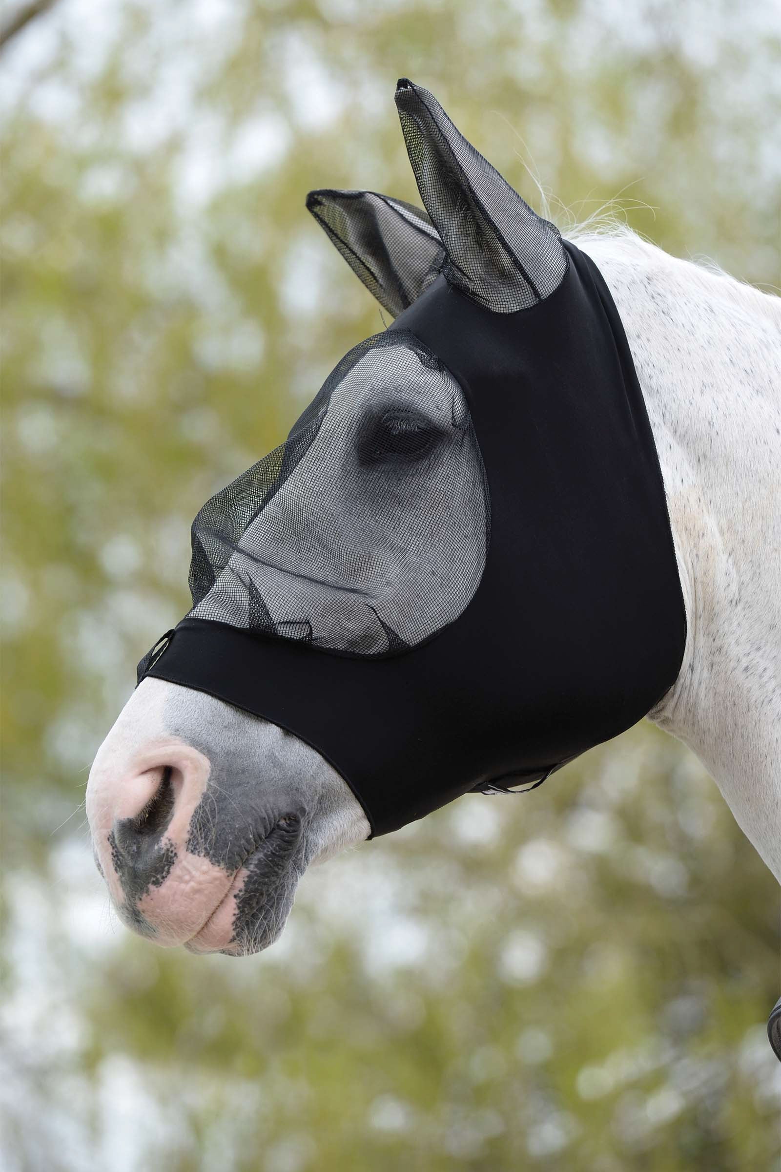 Weatherbeeta Deluxe Stretch Bug Eye Saver with Ears Anti-mouches cheval