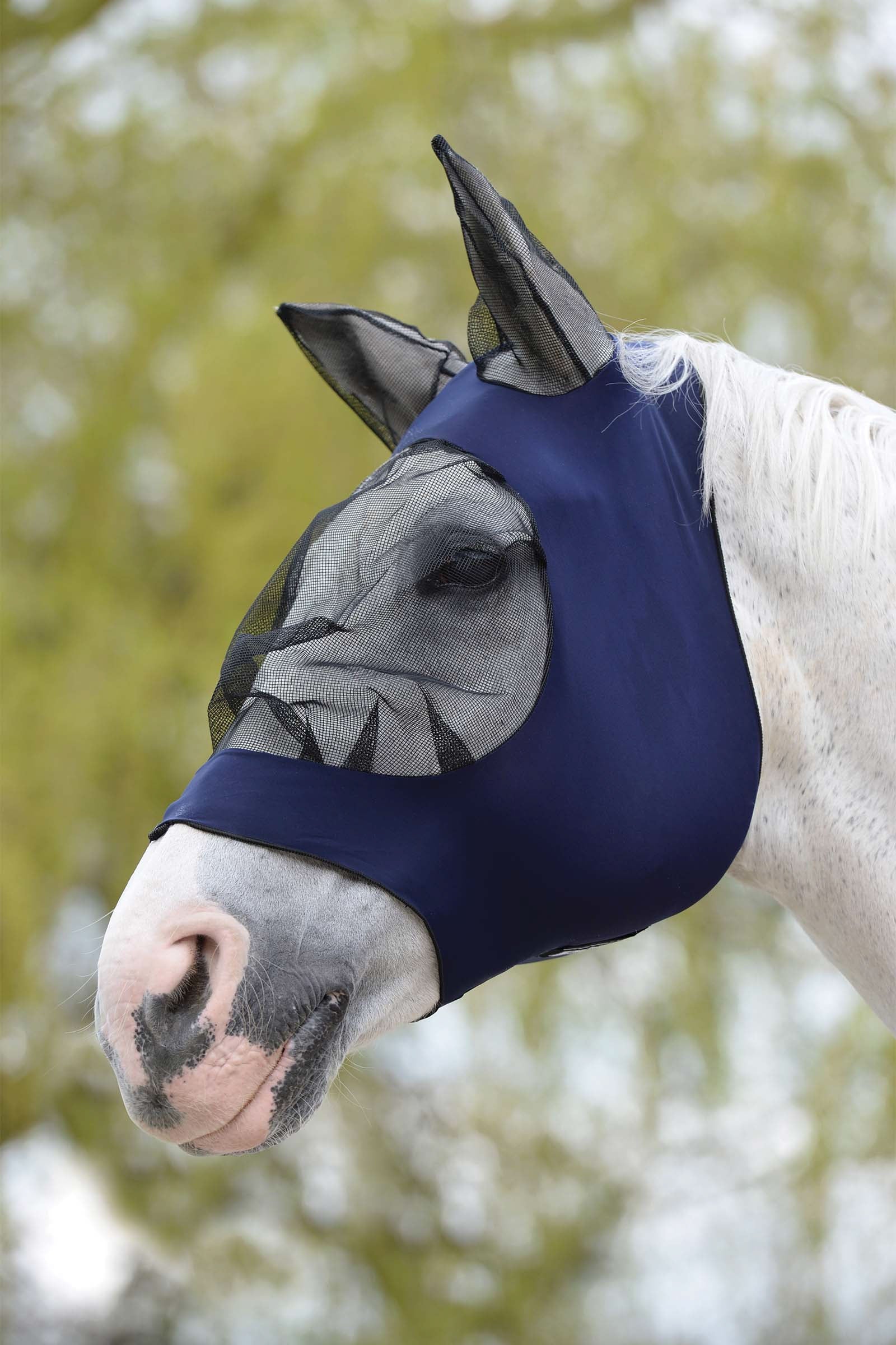 Weatherbeeta Deluxe Stretch Bug Eye Saver with Ears Anti-mouches cheval