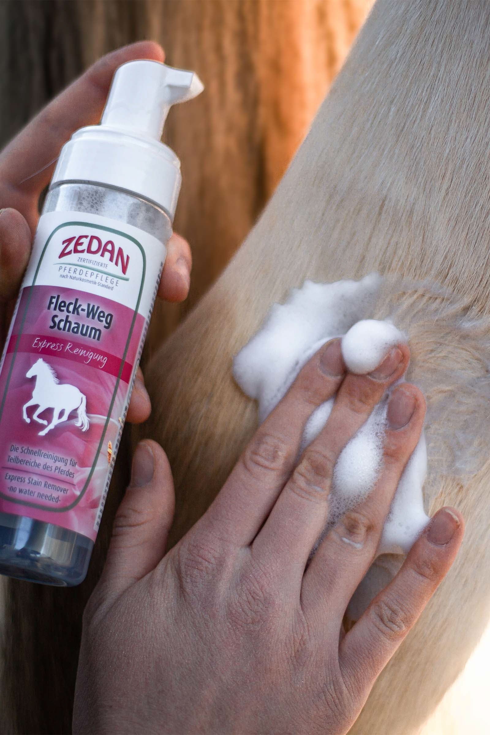 Zedan Express Stain Remover Foam, 200ml Horse Health Care