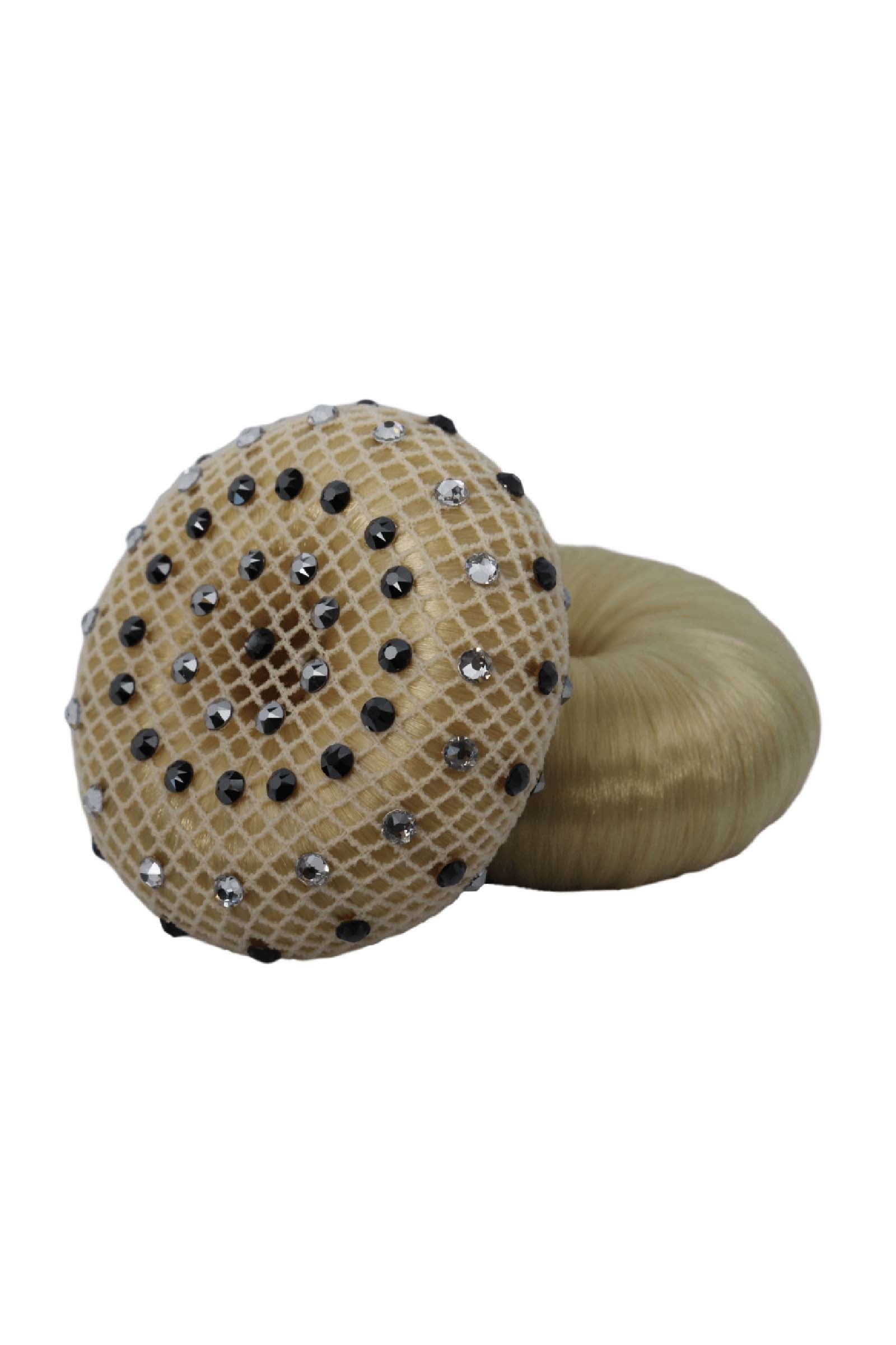 MagicTack Black Flake Crystal Hair Net Women’s Riding Clothing