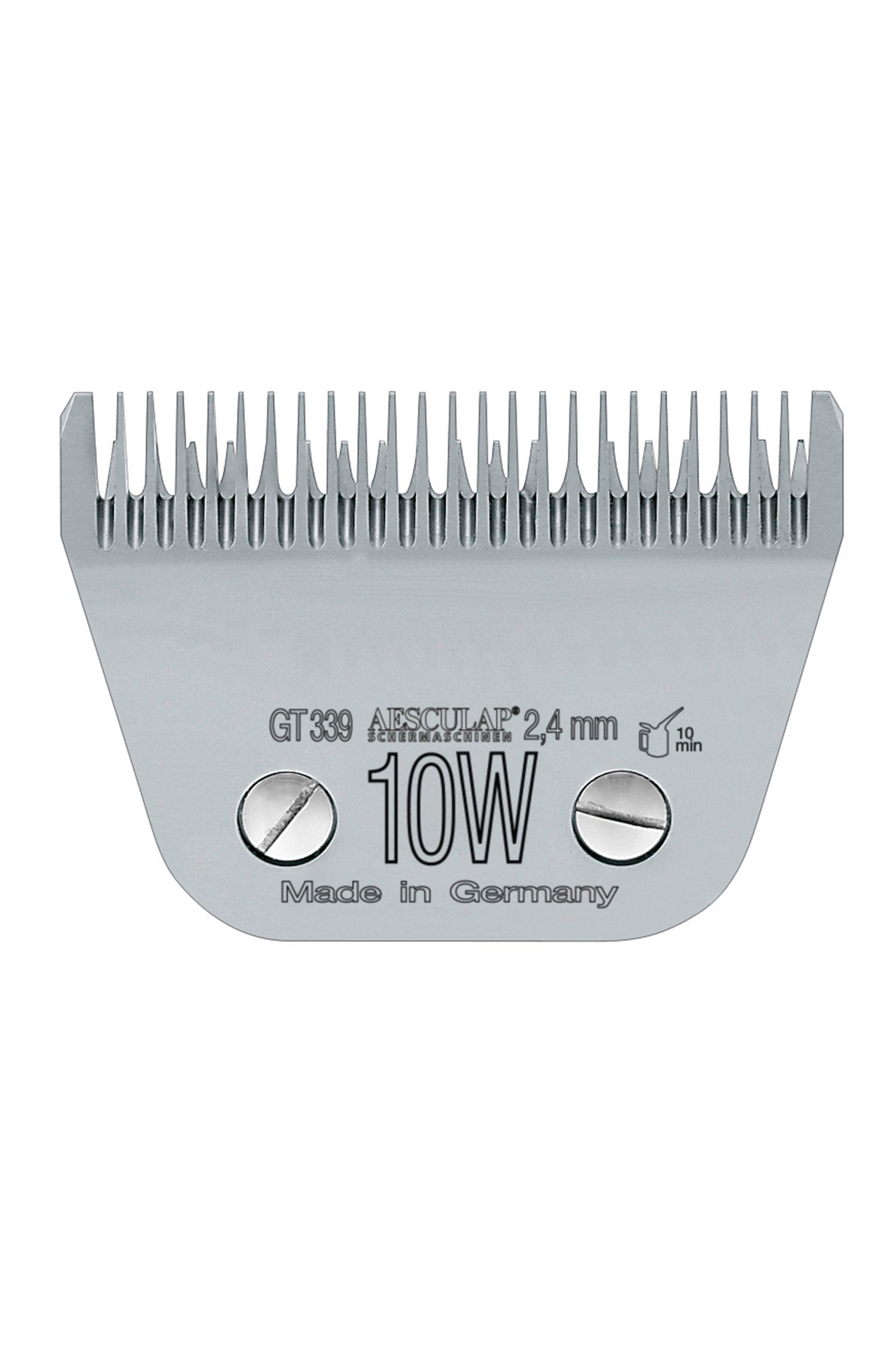 Aesculap Tête de coupe à clipser 2,4 mm 10 W Tondeuses pour chevaux