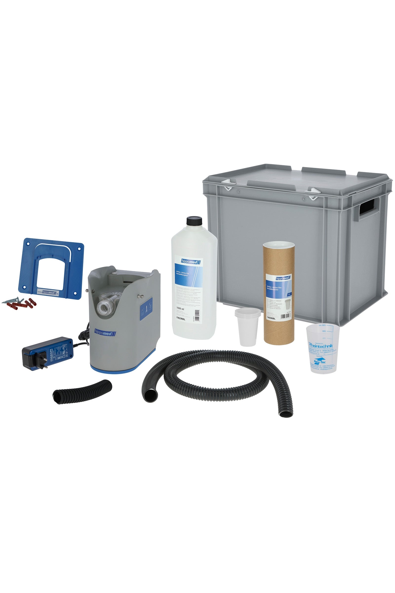 Hippomed AirOne Flex Battery Ultrasound Inhaler without Mask Horse Health Care