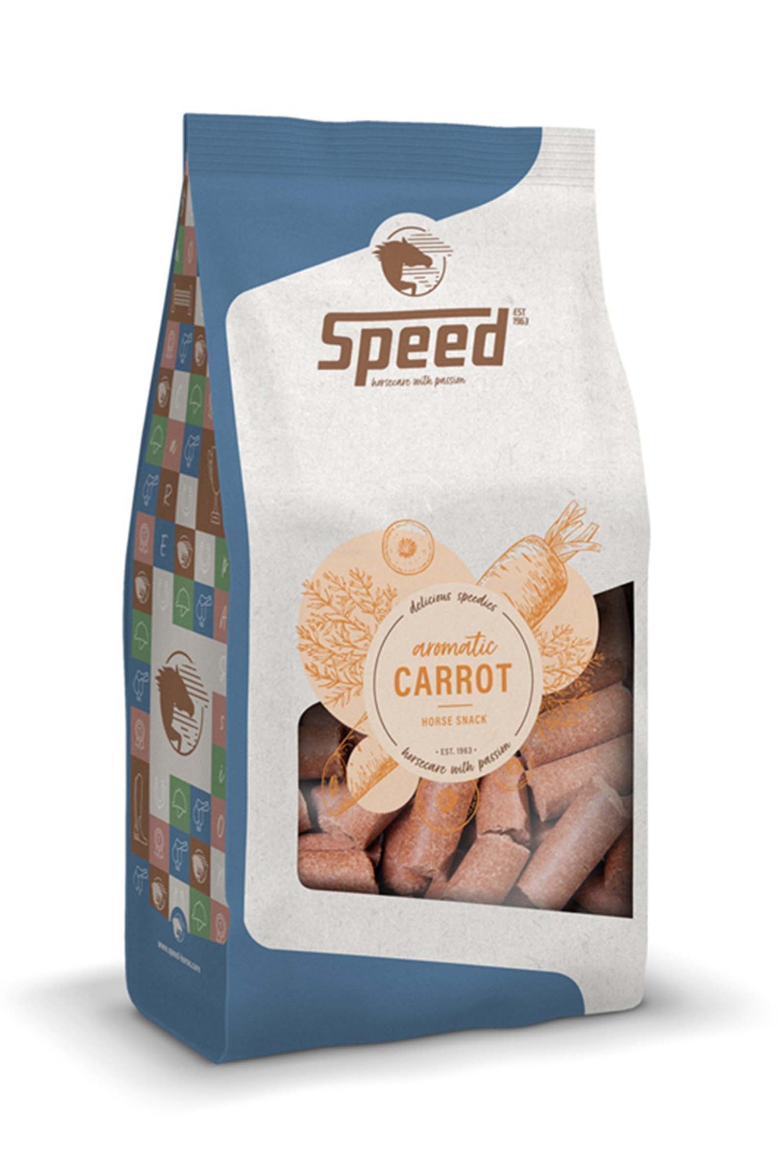 Speed Carrot Delicious Speedies, friandises, 1 kg Horse Feed & Nutrition