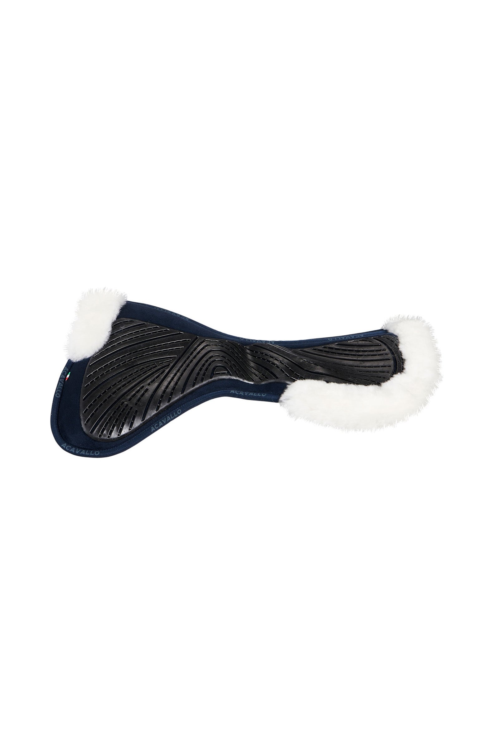 Acavallo Close Contact Gel & Memory Foam Half Pad with Sheepskin Saddle Pads
