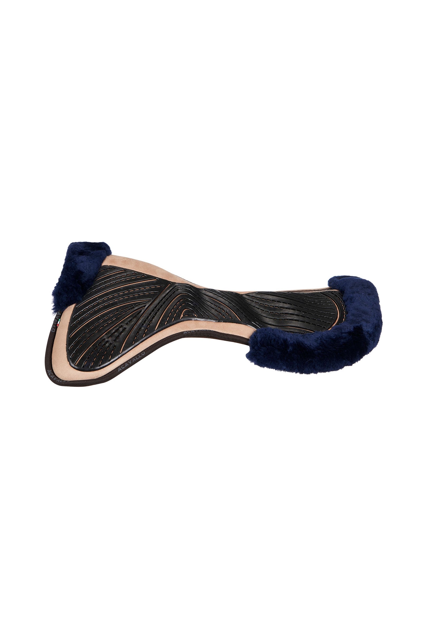 Acavallo Close Contact Gel & Memory Foam Half Pad with Sheepskin Saddle Pads