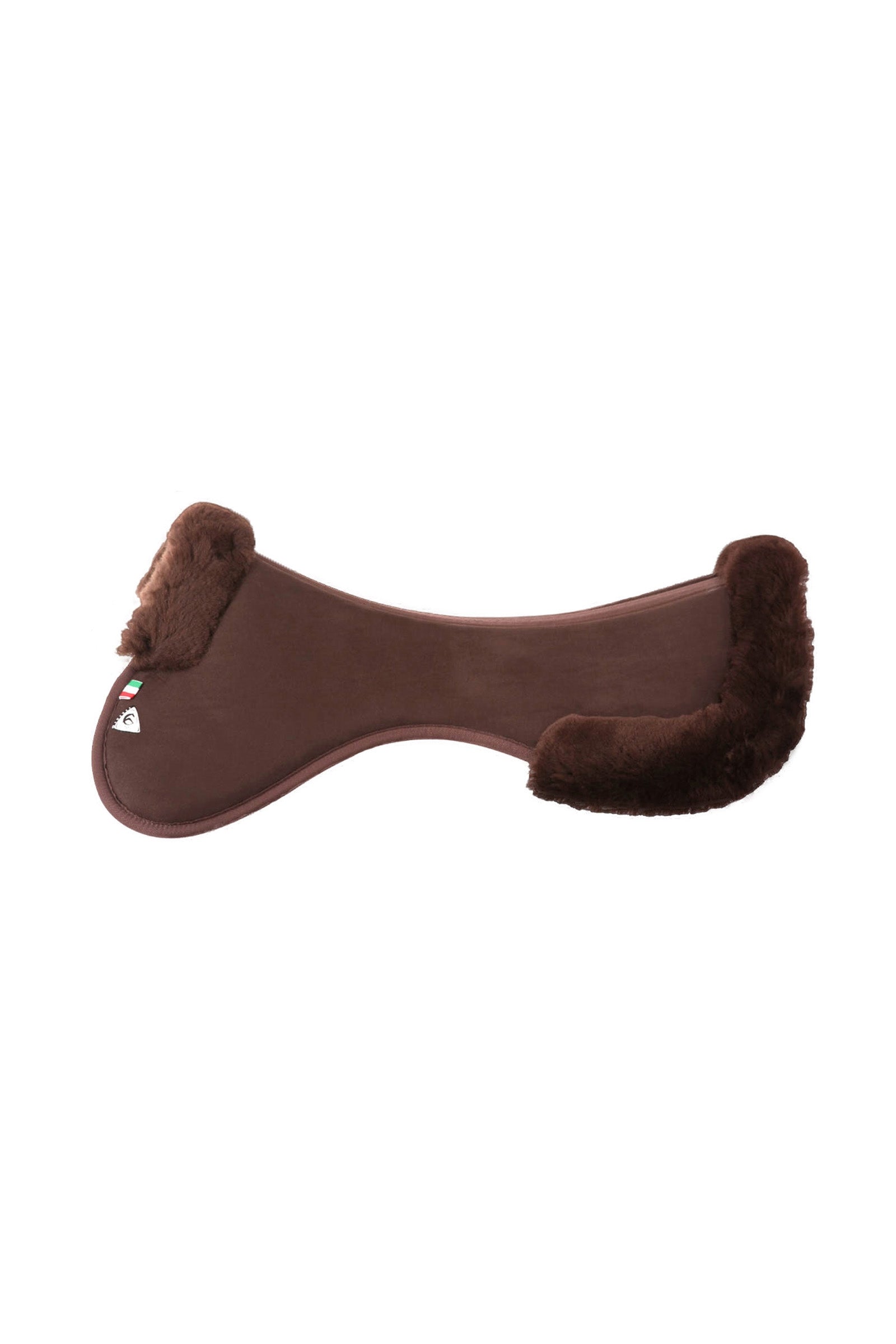 Acavallo Amortisseur en mousse à mémoire de forme Close Contact avec peau de mouton Tapis de selle