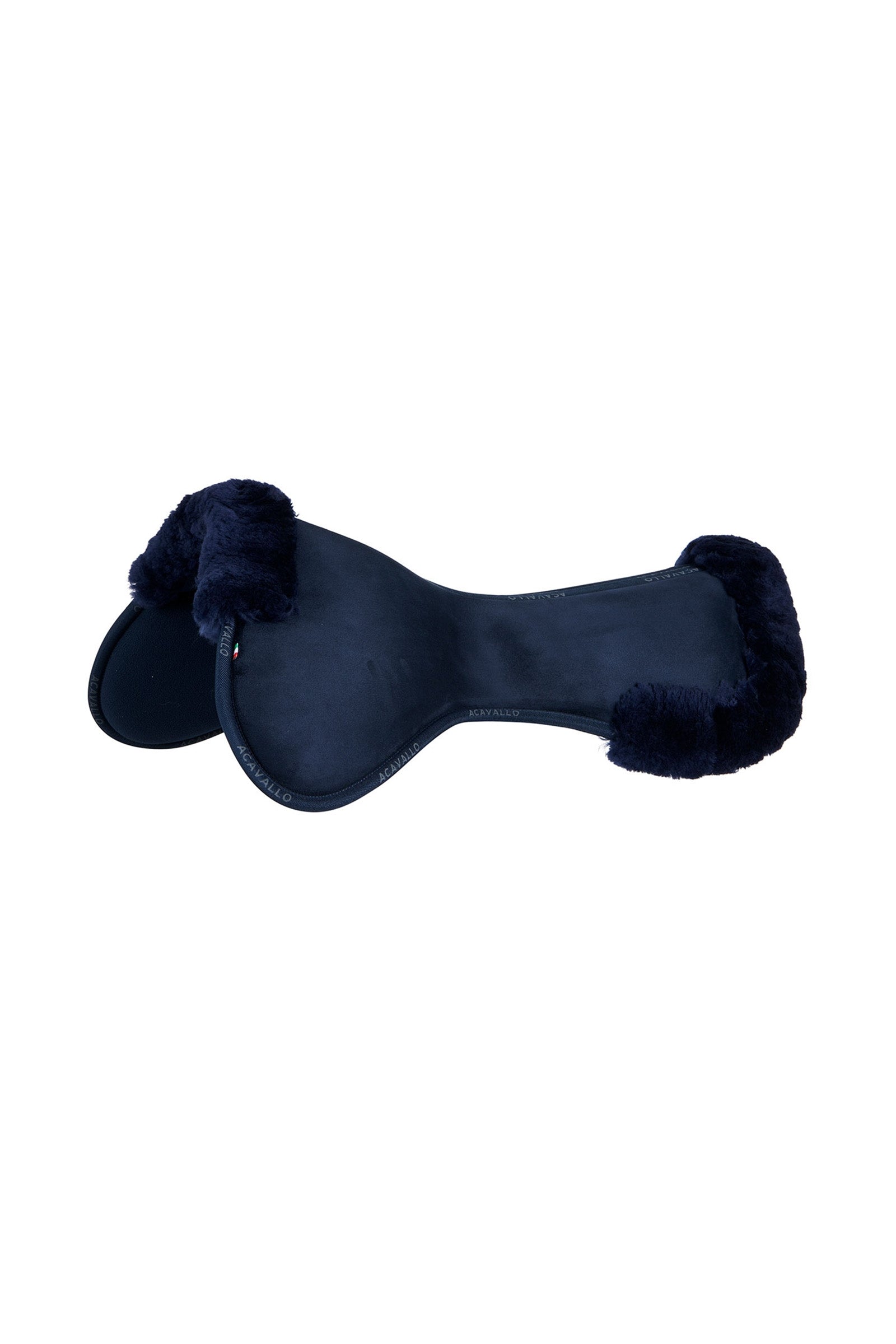 Acavallo Amortisseur en mousse à mémoire de forme Close Contact avec peau de mouton Tapis de selle