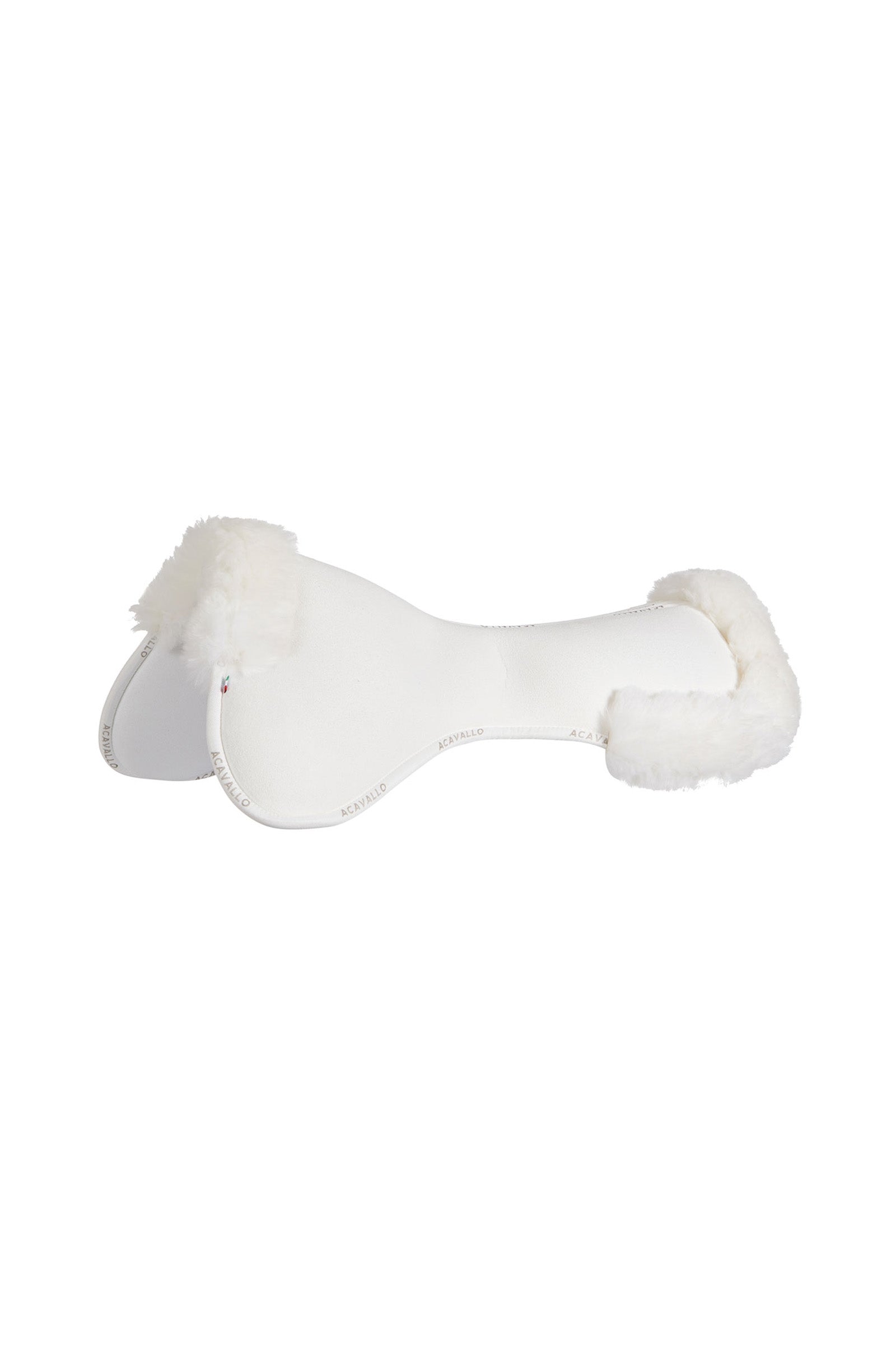 Acavallo Amortisseur en mousse à mémoire de forme Close Contact avec peau de mouton Tapis de selle