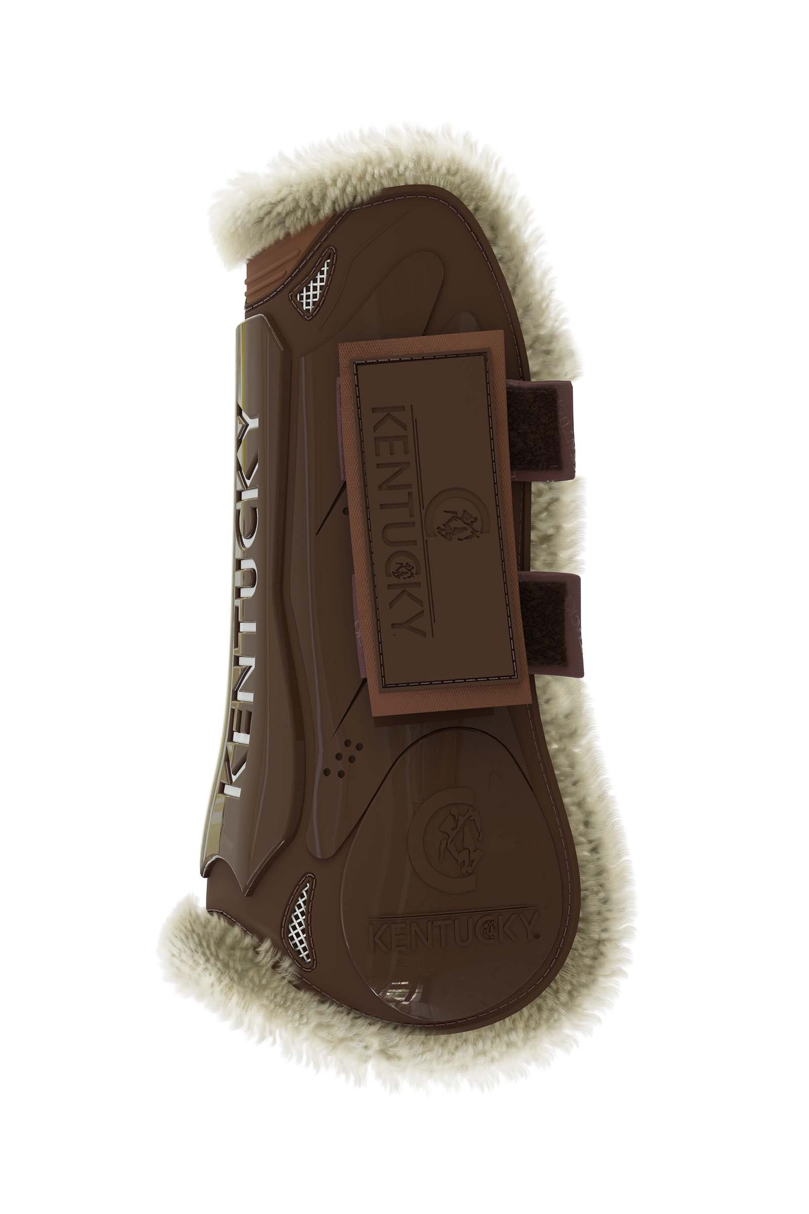 Kentucky Horsewear Guêtres mouton vegan avec fermeture autogrippante Leg Protection & Hoof Protection for Horses