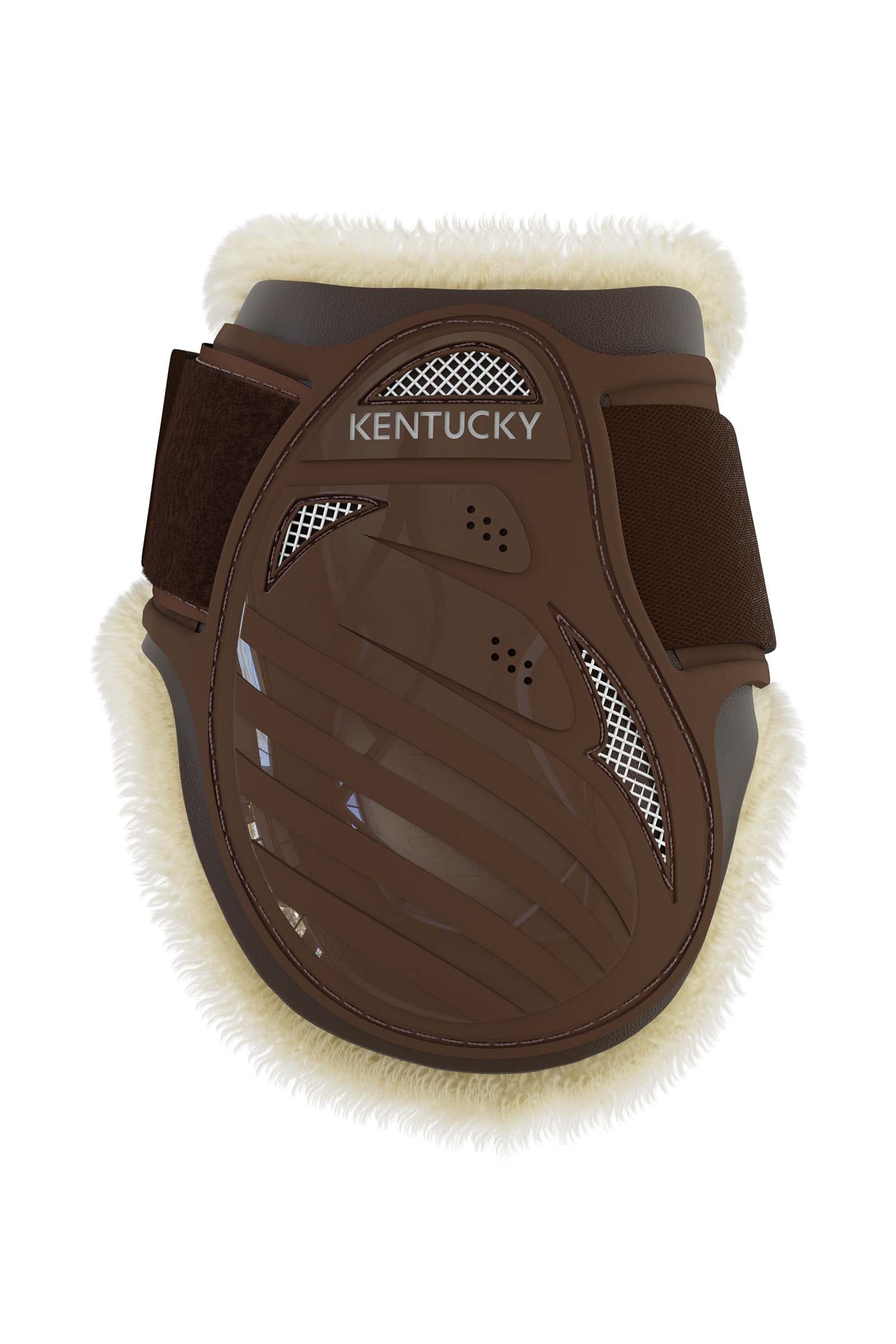 Kentucky Horsewear Vegan Sheepskin Young Horse Fetlock Boots Leg Protection & Hoof Protection for Horses