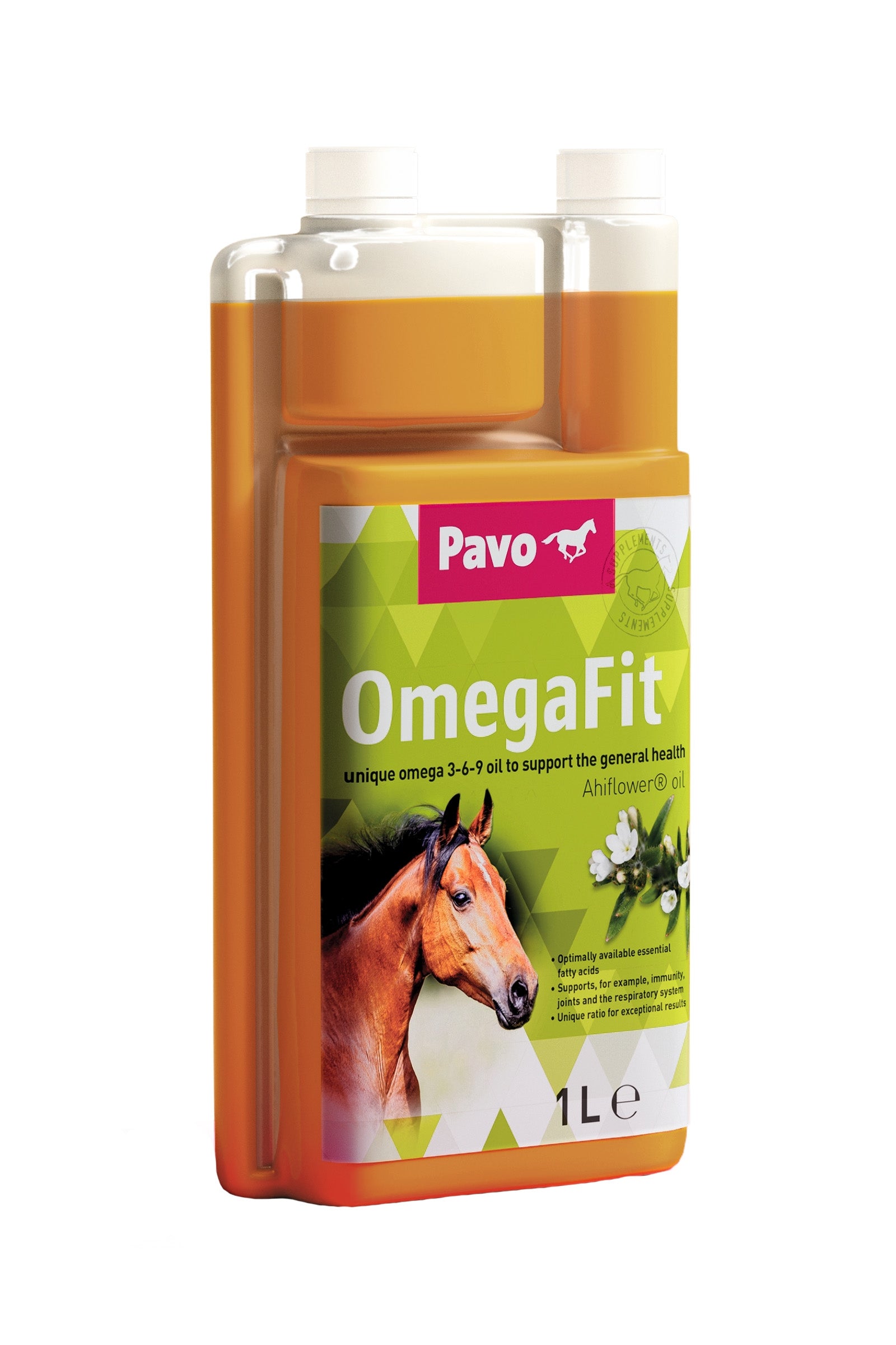 Pavo Oméga Fit, 1 l Horse Feed & Nutrition