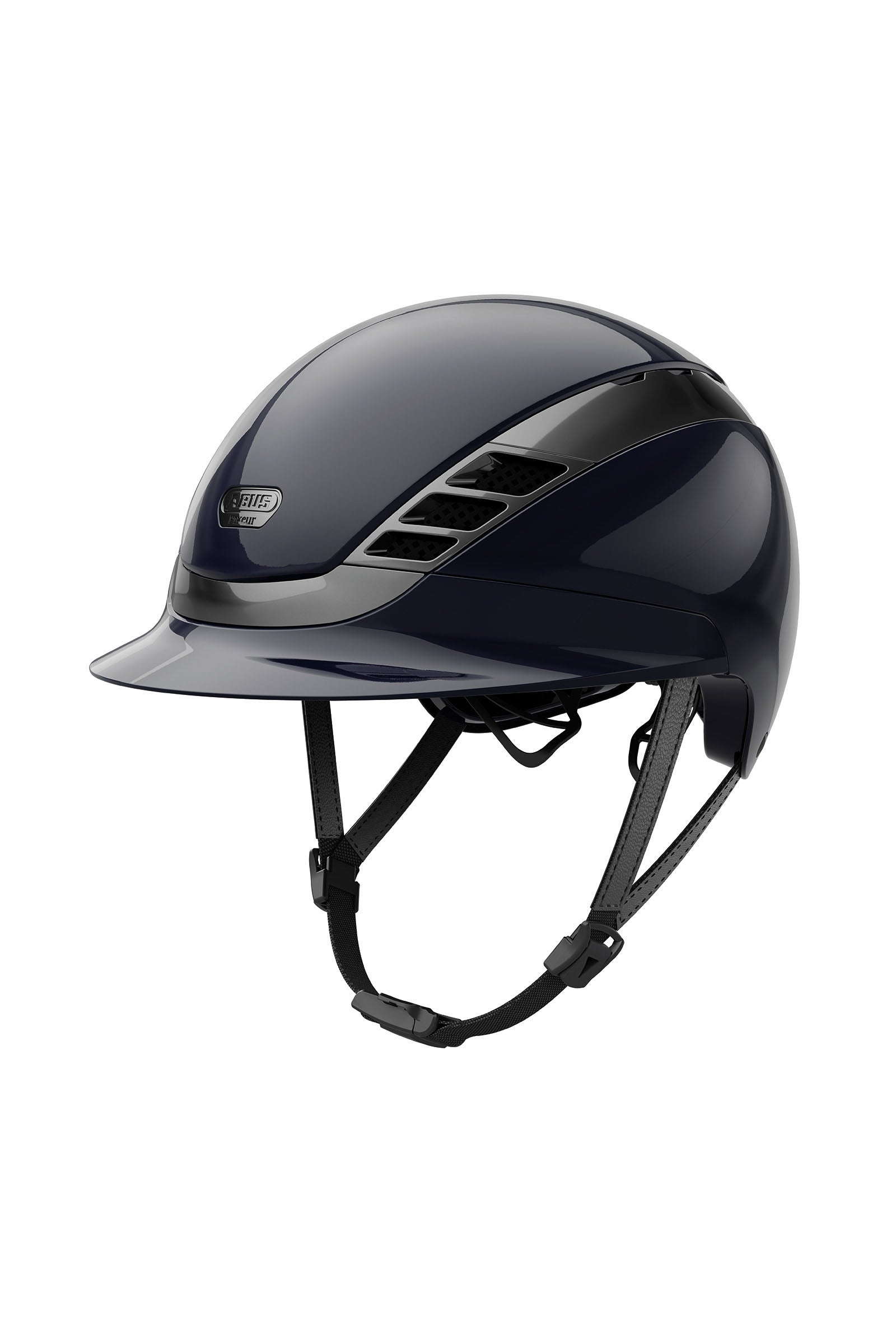 Abus Pikeur AirLuxe Chrome Casque d'équitation Casques & Gilets de protection
