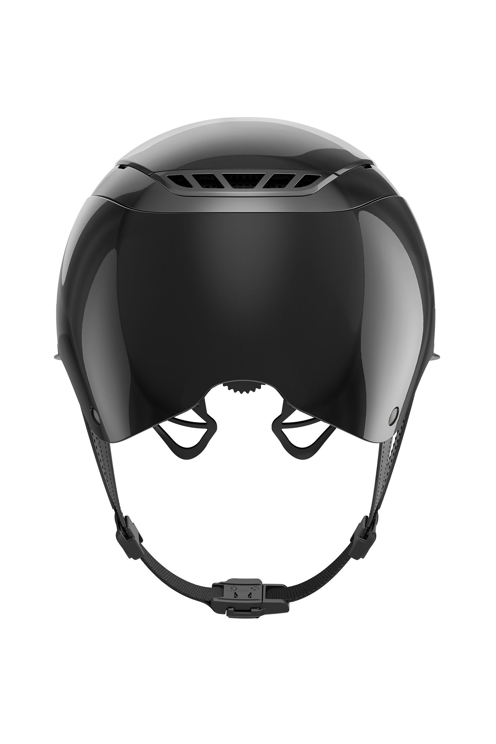 Abus Pikeur AirLuxe Chrome Long Visor Riding Helmet Safety Equipment
