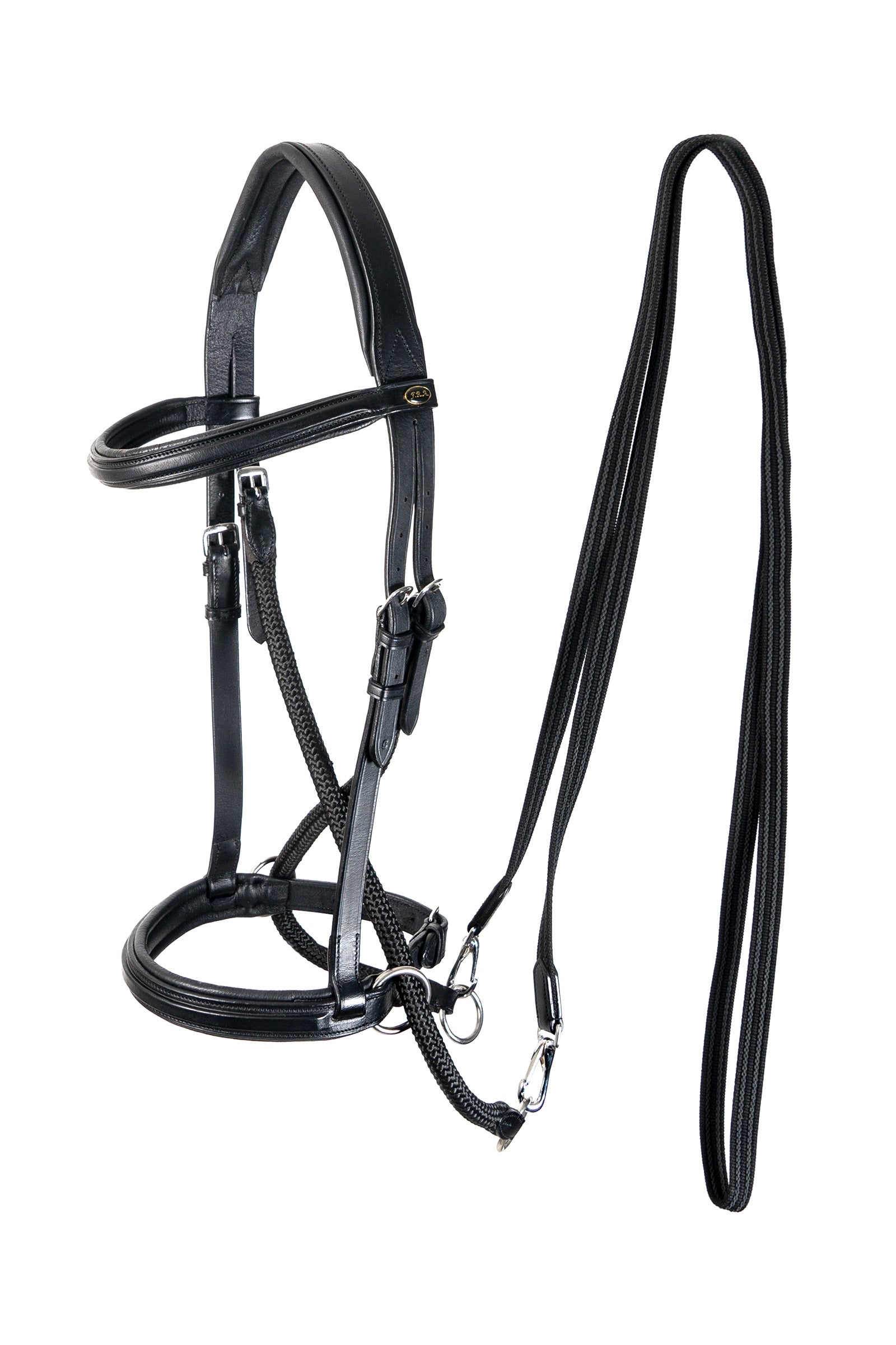 F.R.A. Freedom Riding Articles Dietsji bride sans mors avec rênes (système 5) Briderie et enrênements