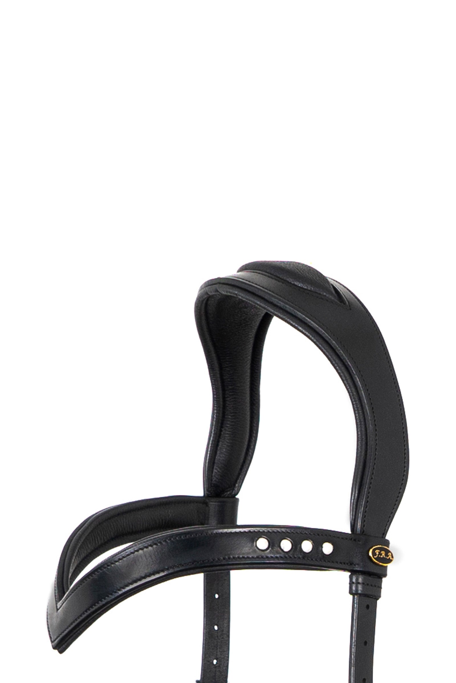 F.R.A. Freedom Riding Articles Glory Hackamore Bridle With Reins (System 2), black Horse Bits