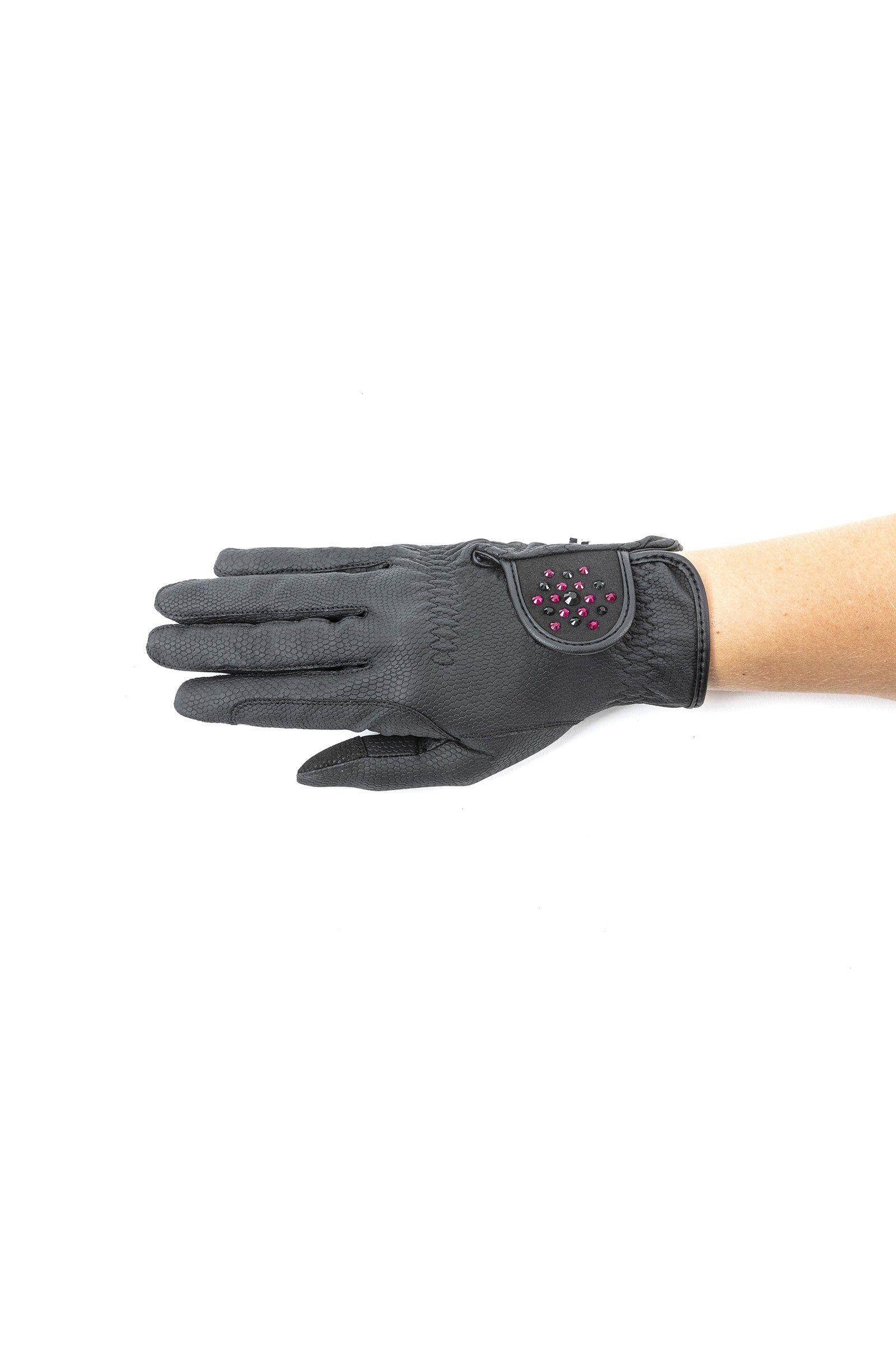 RSL Ascona Riding Gloves with Glitter Stones Gants d'équitation