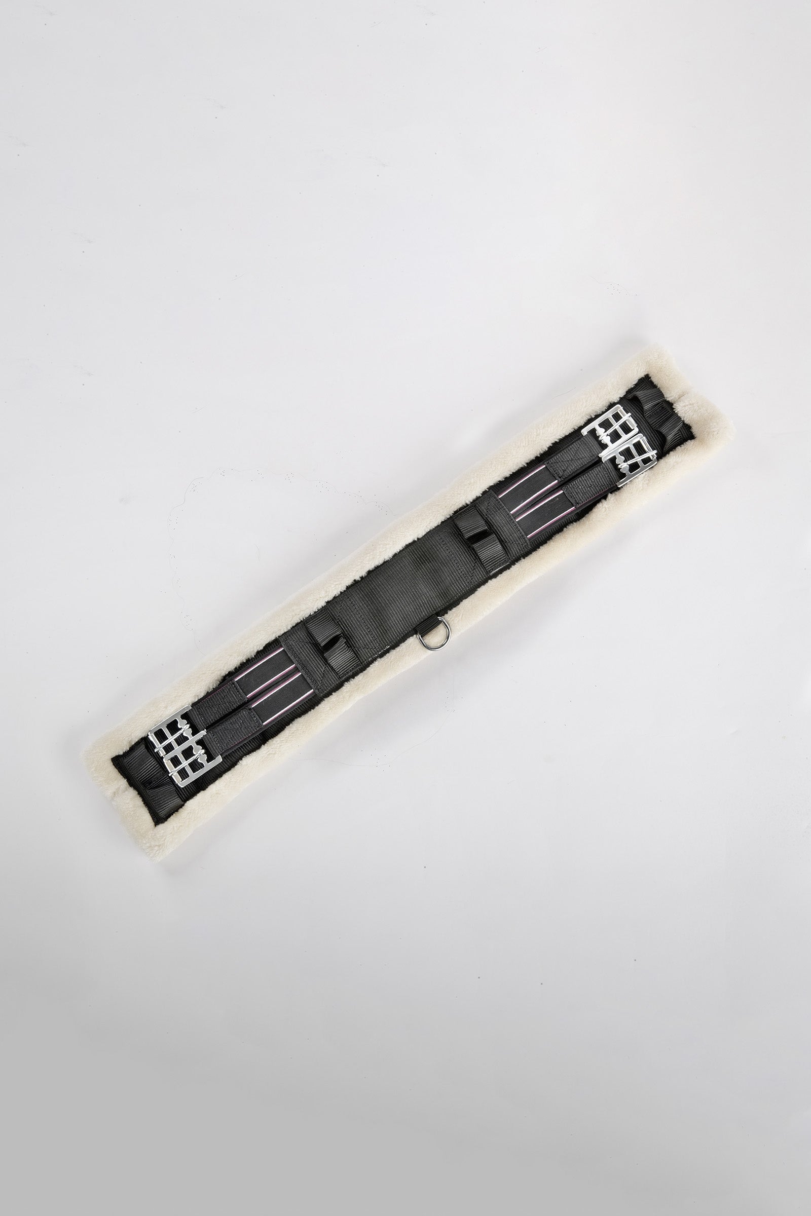 USG Sangle de dressage en nylon avec rembourrage en fausse fourrure Selles & sangles