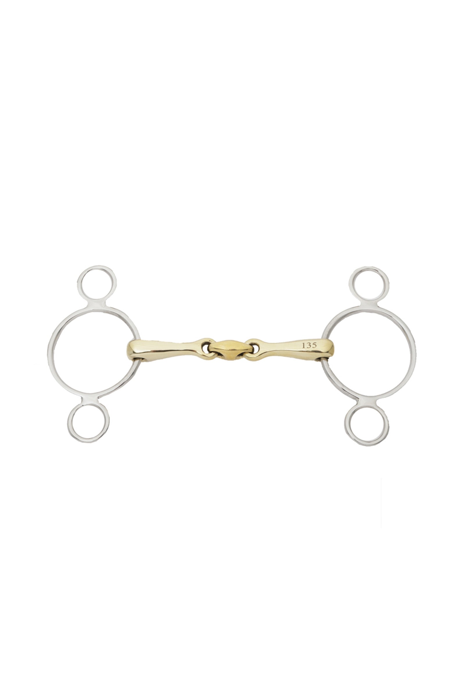 Kavalkade Kavalbit Double-Jointed 3-Ring Bit Mors