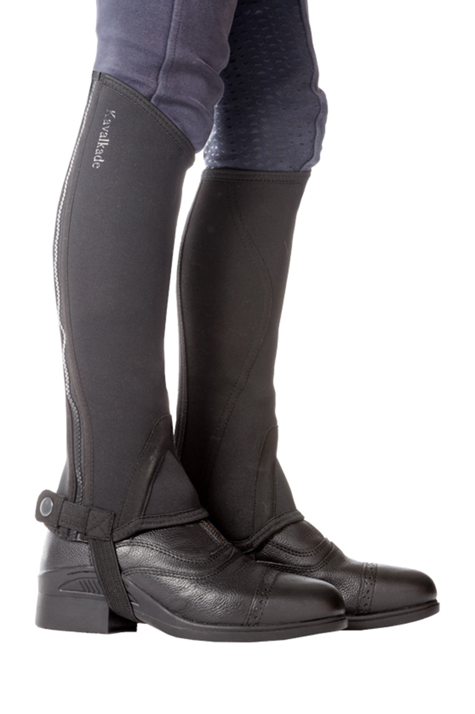 Kavalkade Lotta Kids' Neoprene Half Chaps Bottes d'équitation & chaps