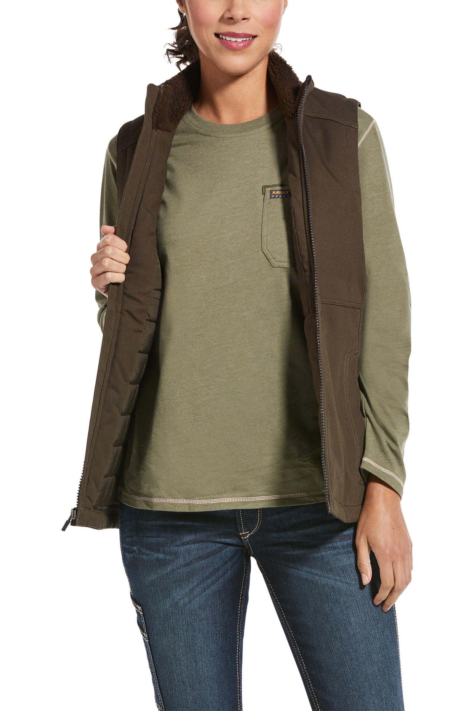 Ariat Rebar Duracanvas Insulated Women's Vest Women’s Riding Clothing