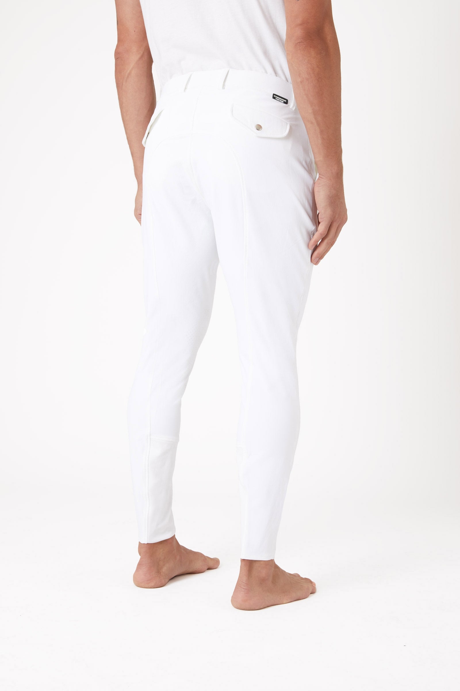 Horze Grand Prix pantalon d'équitation pour homme avec grip silicone aux genoux UPF 50+ Vêtements d'équitation homme