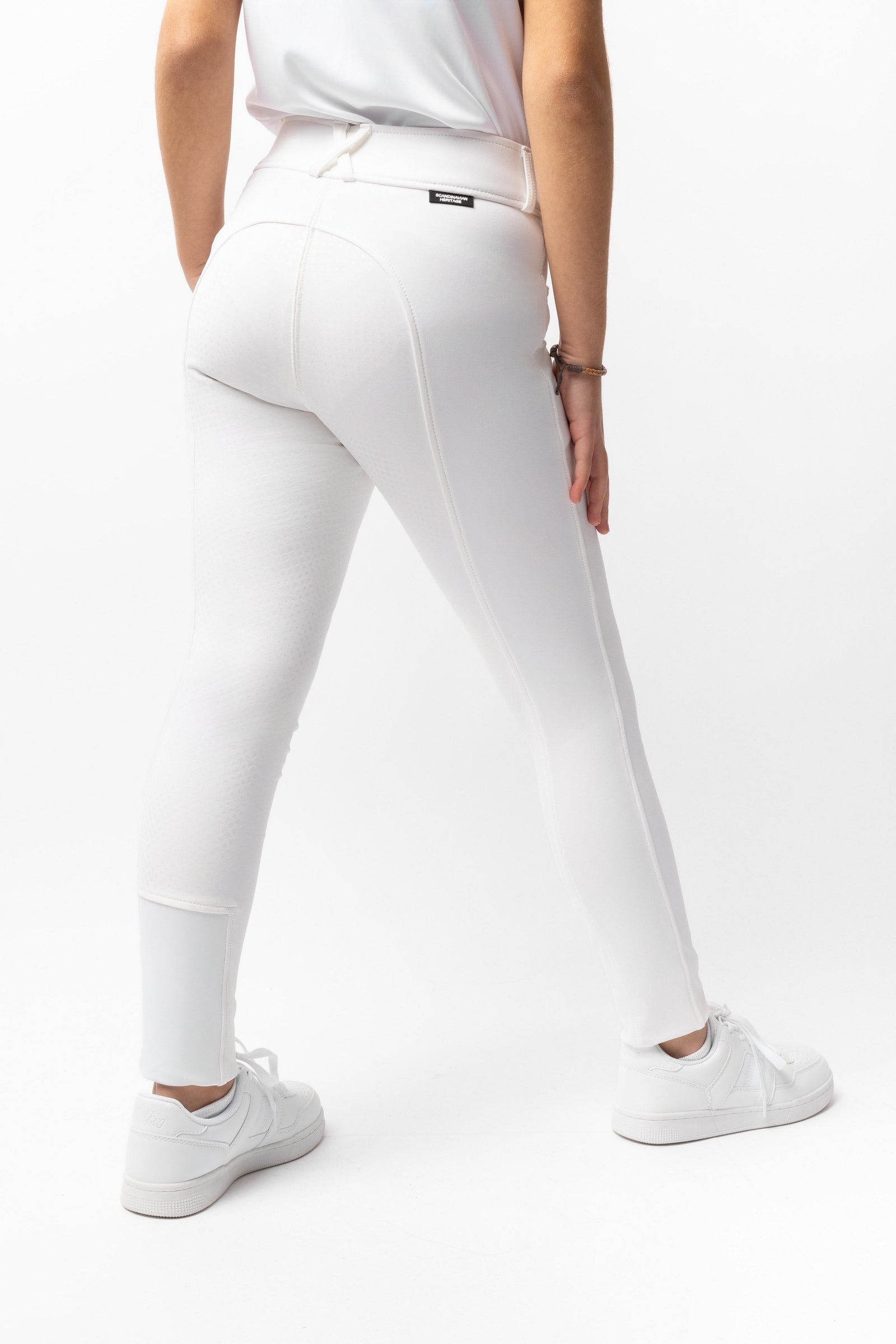 Horze Grand Prix pantalon d’équitation enfant avec fond intégral en silicone Vêtements d'équitation enfant