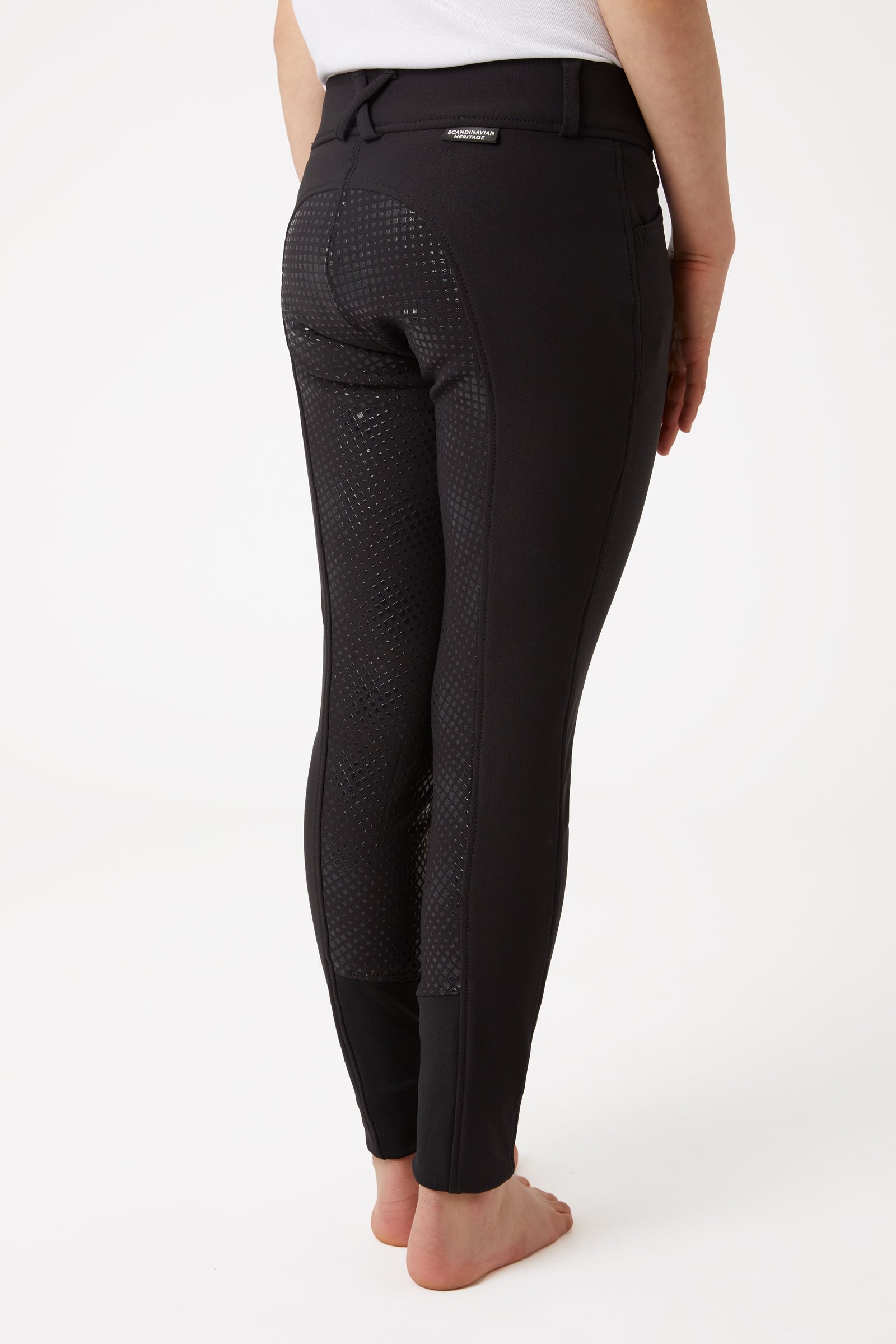 Horze Grand Prix pantalon d’équitation enfant avec fond intégral en silicone Vêtements d'équitation enfant