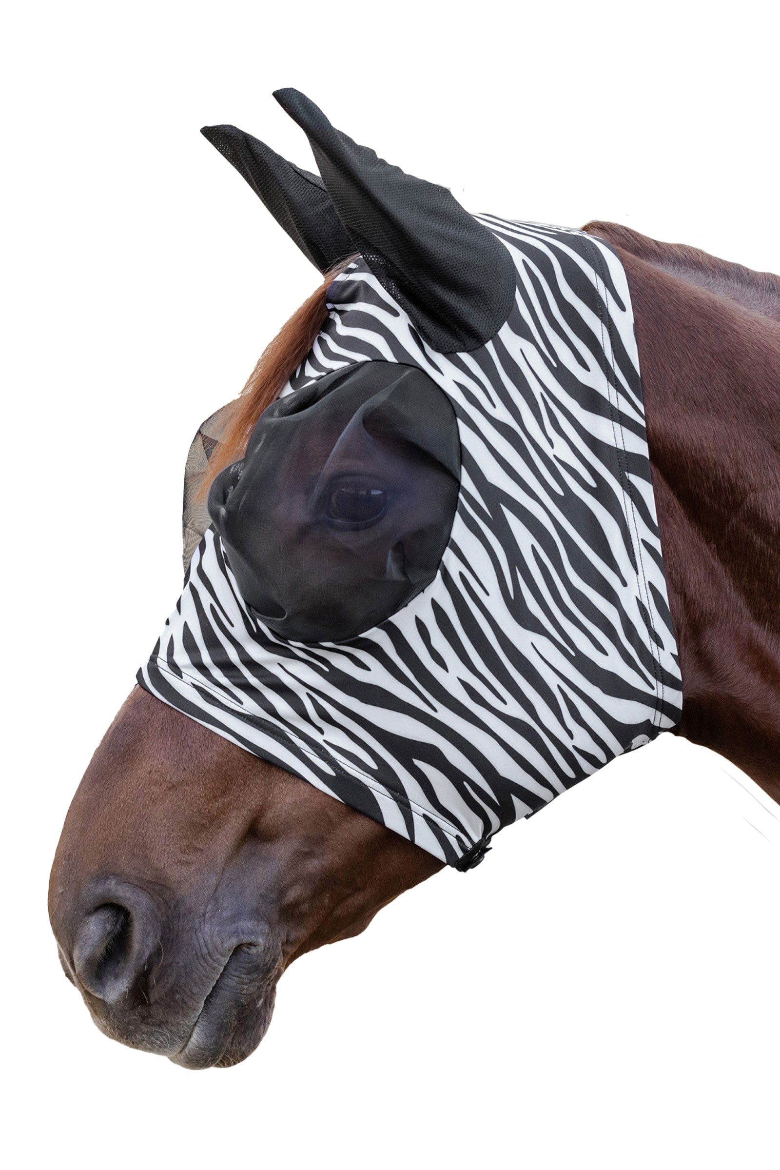 Waldhausen Puck Zebra masque anti-mouches Anti-mouches cheval
