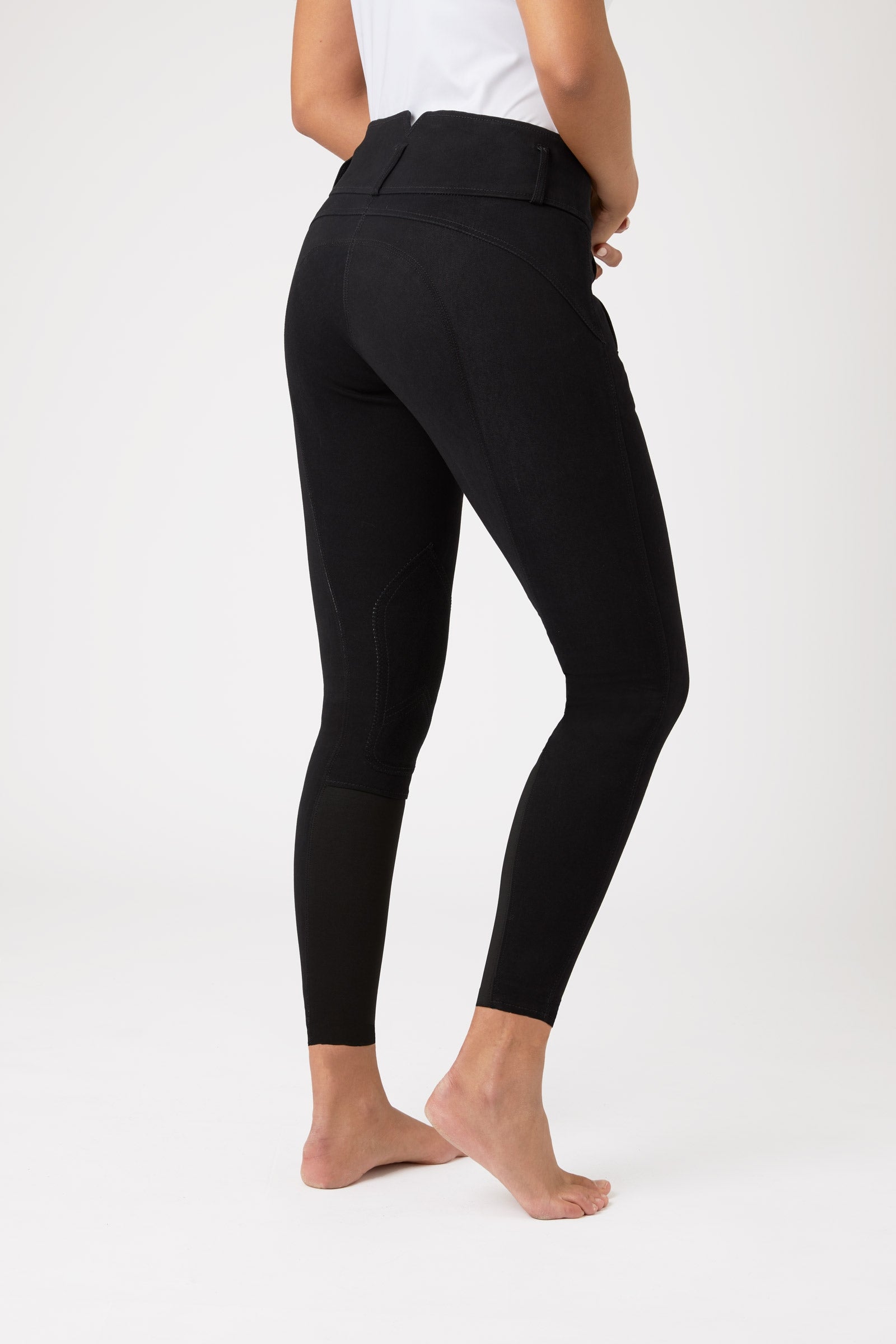 Horze Pantalon d'équitation à basanes cuir Daniela, femme Womens Breeches