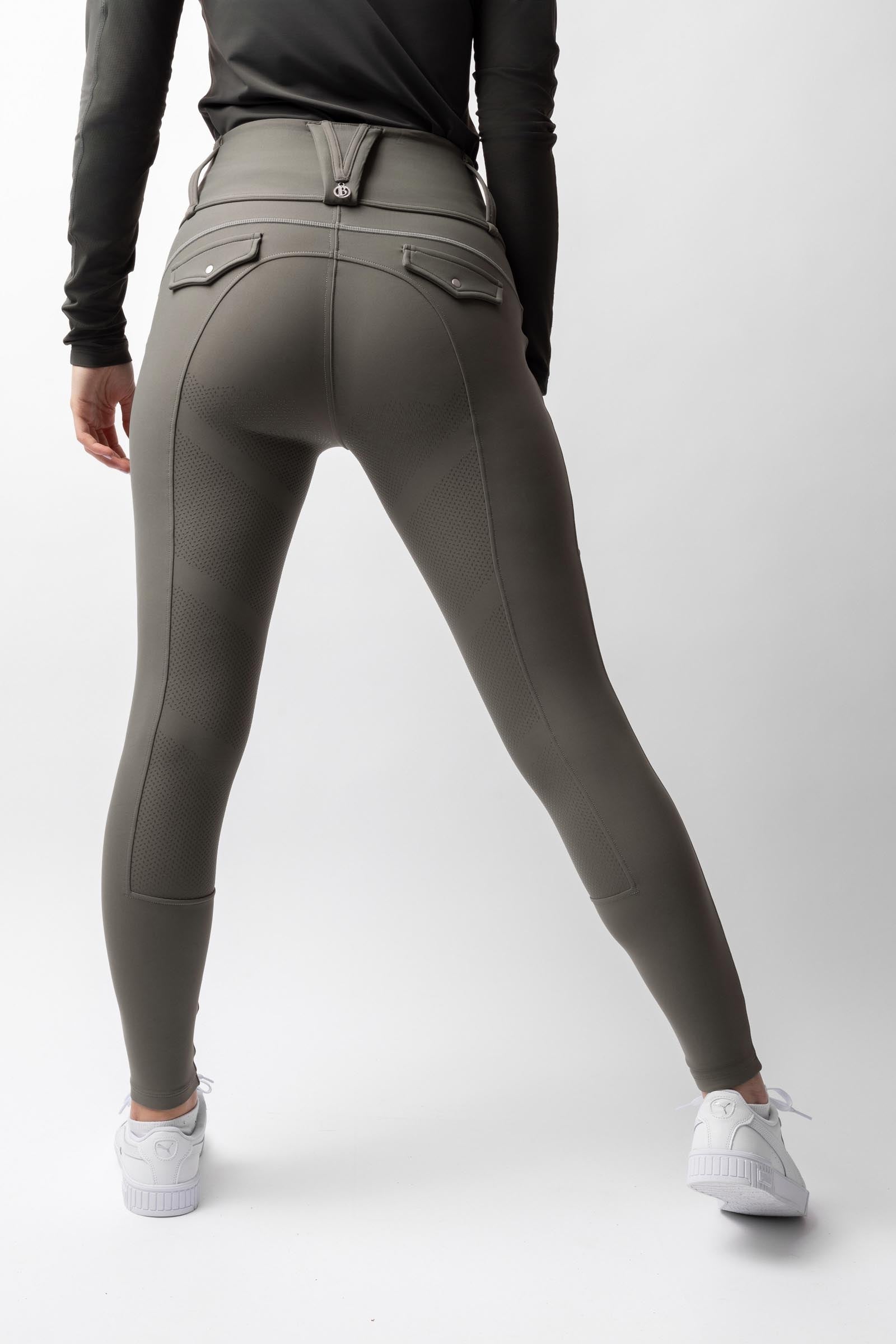 B Vertigo Chiara Pantalon d'équitation à fond intégral avec compression et conception hybride Womens Breeches