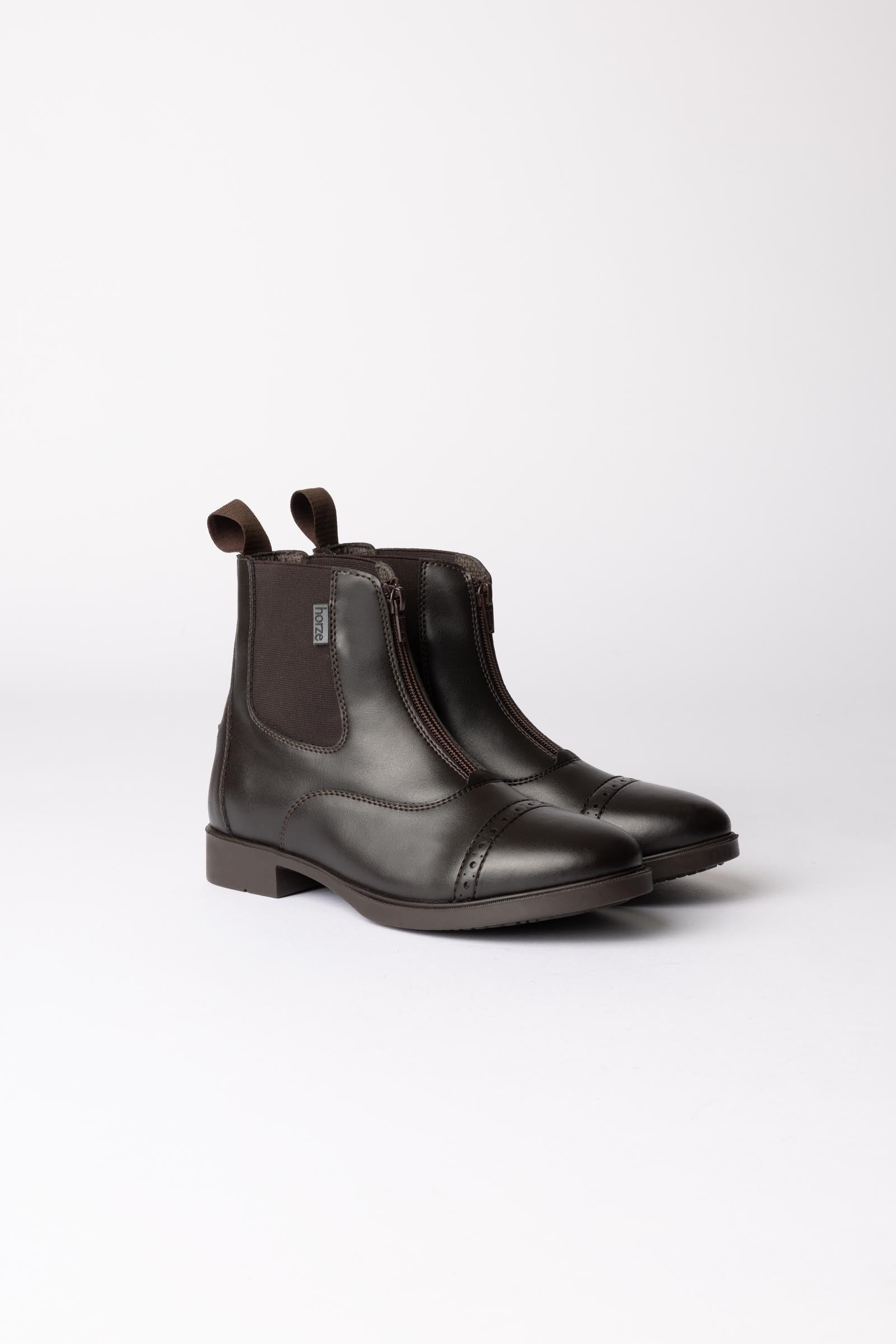 Horze Bottines d'équitation type jodhpur fermeture éclair Wexford, femme Bottes d'équitation & chaps