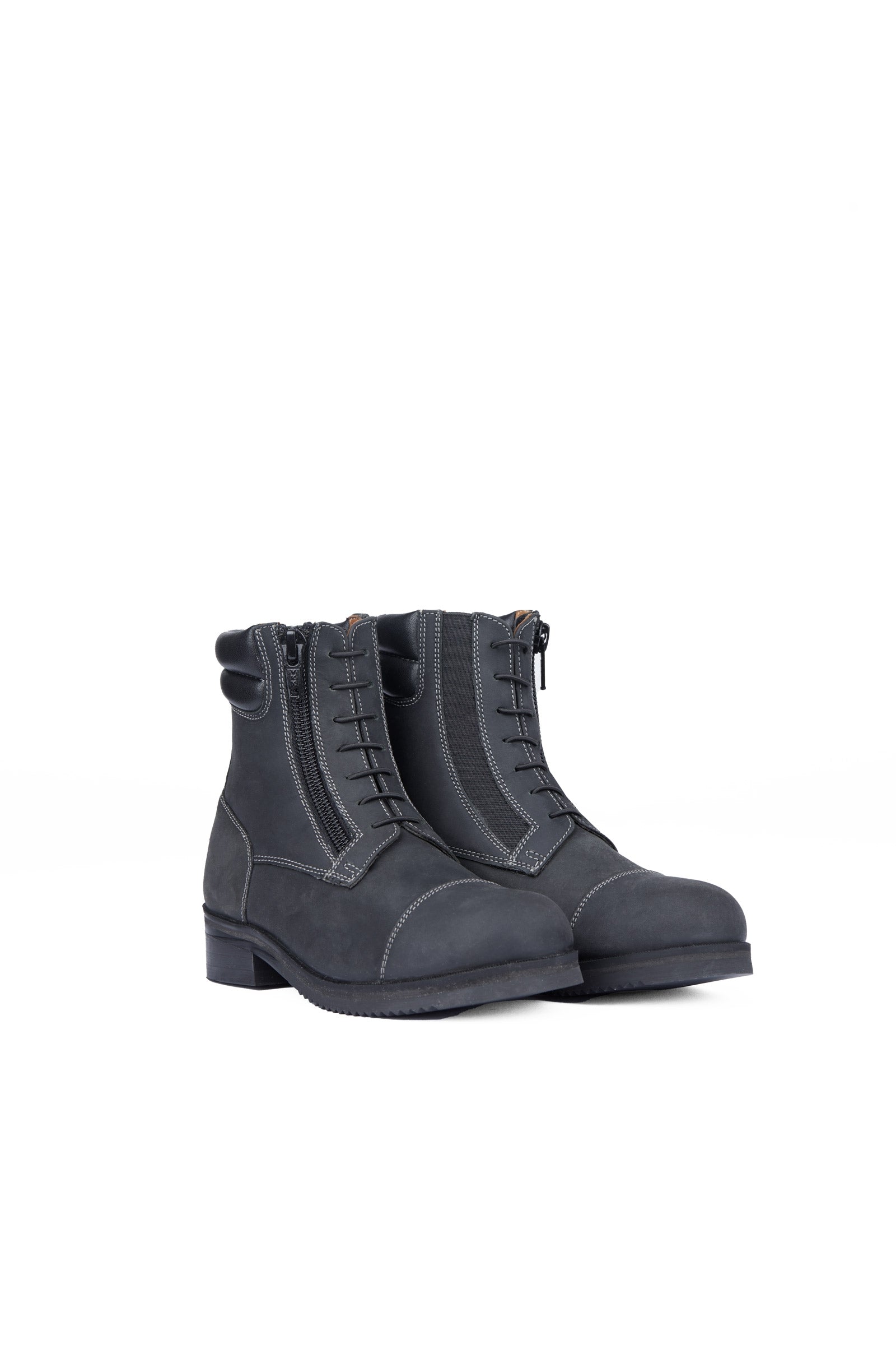 Horze Bottines Jodhpur Blake en cuir pour enfant Bottes d'équitation & chaps