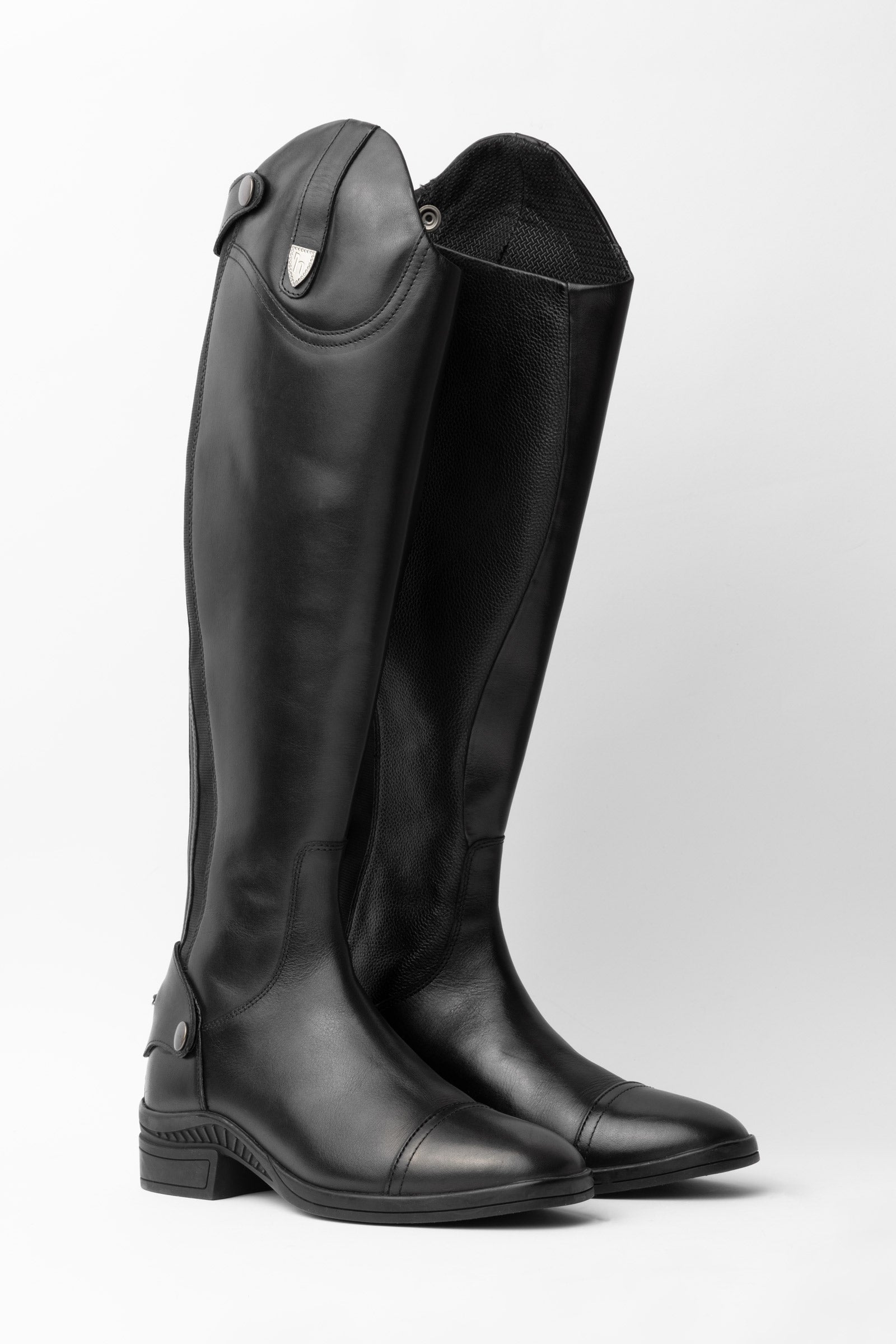 Horze Bottes d'équitation cuir Duvall, femme Bottes d'équitation & chaps