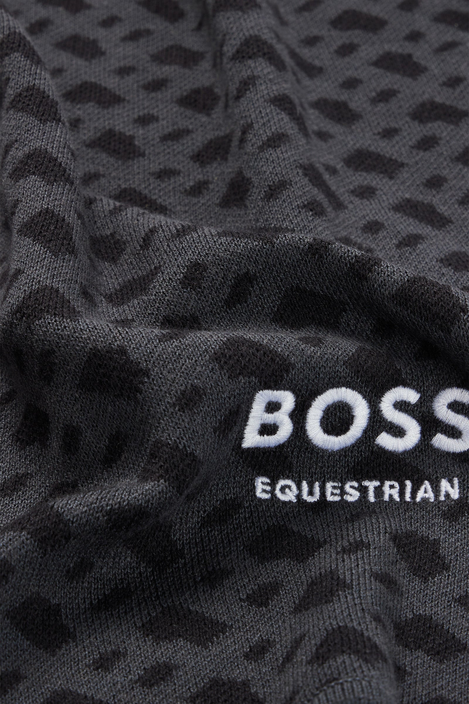BOSS Equestrian Boss Monogram Scarf Accessories