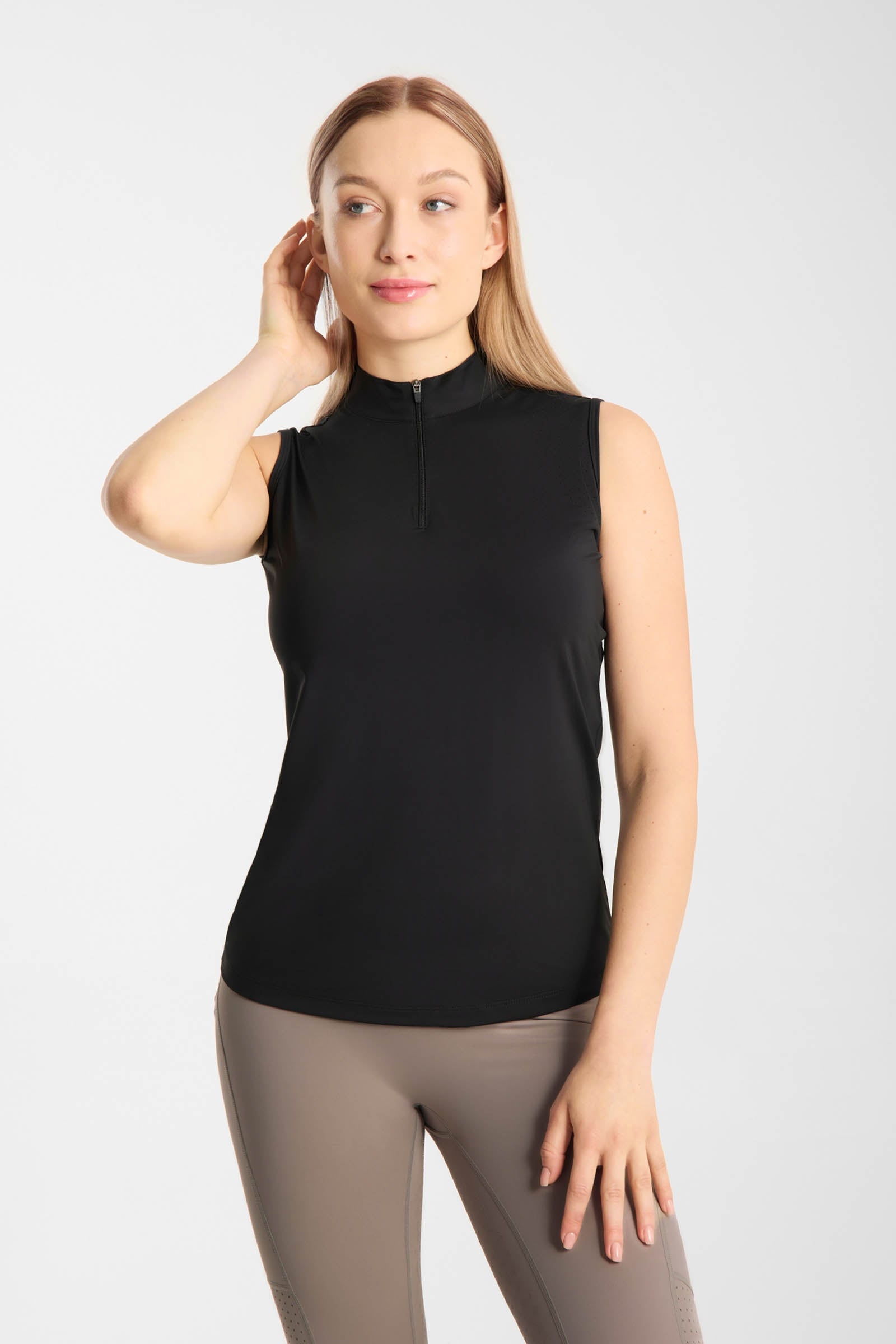 Horze Emmie shirt d’entraînement femme cooling sans manches Vêtements d'équitation femme