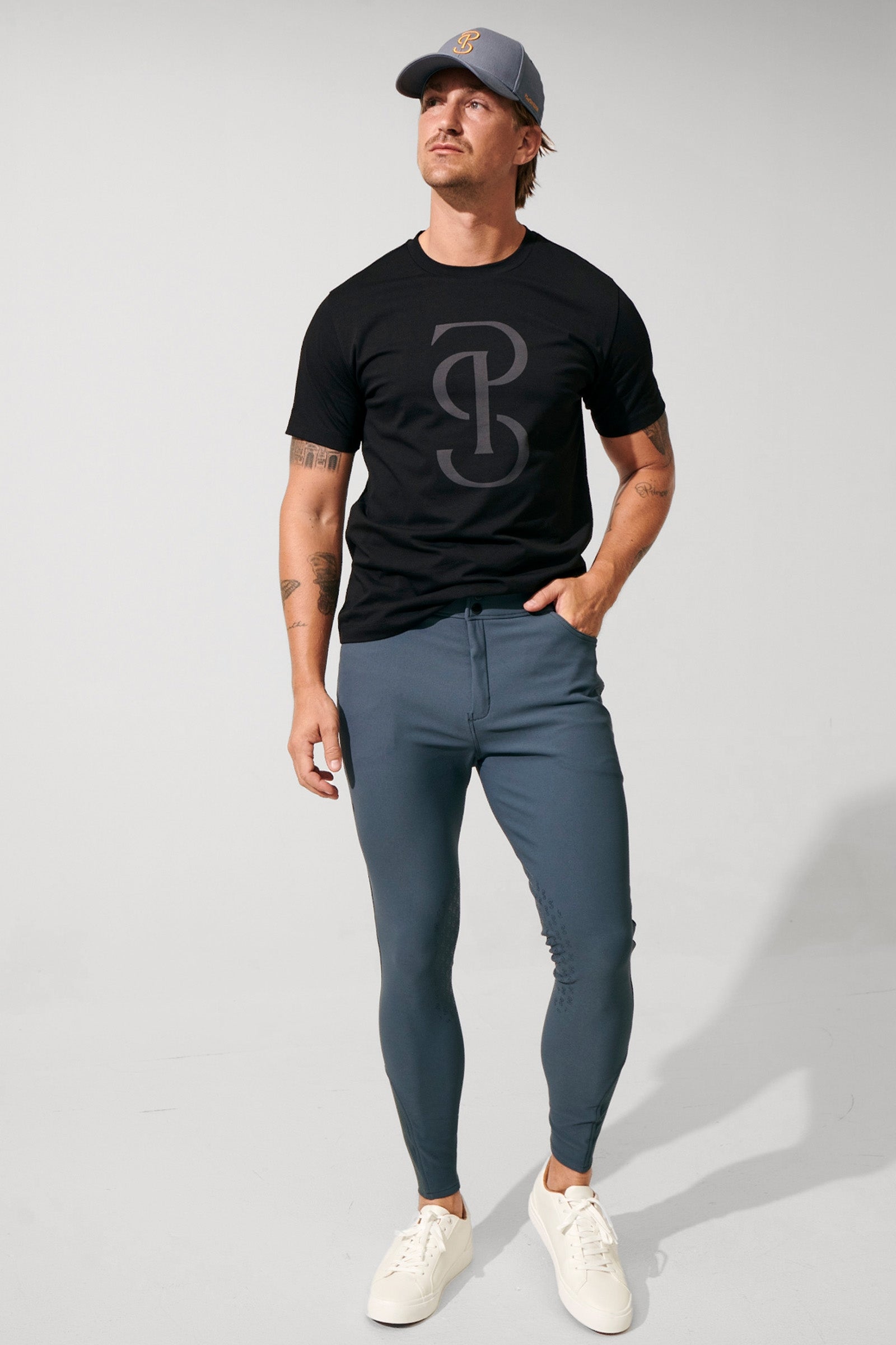 PS of Sweden Capis Men´s Kneegrip Breeches Vêtements d'équitation homme