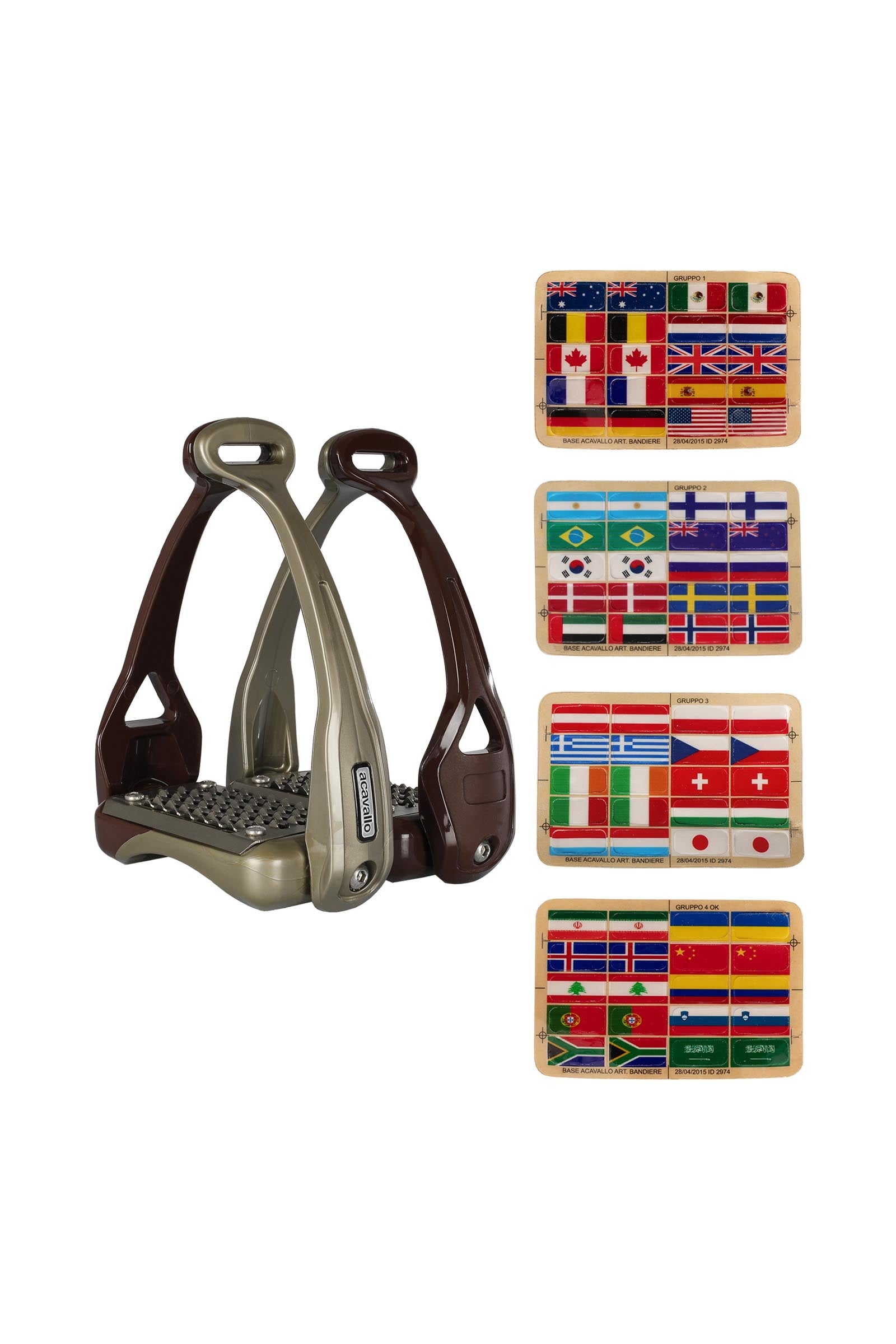 Acavallo Opera Stirrups Saddles, Girths & Stirrups
