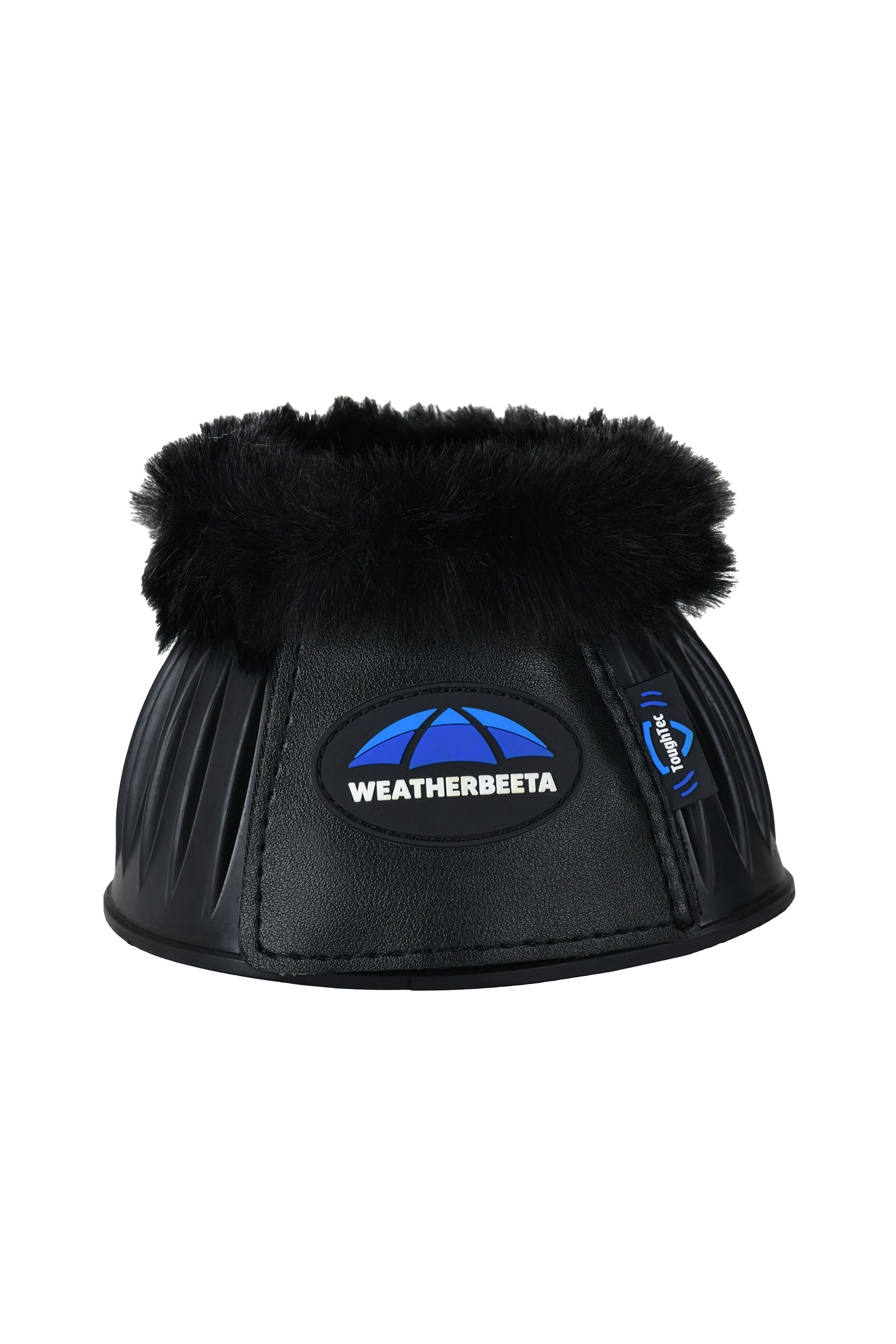 Weatherbeeta Tough-Tec Prime Fleece Trim Rubber Bell Boots Leg & Hoof Protection