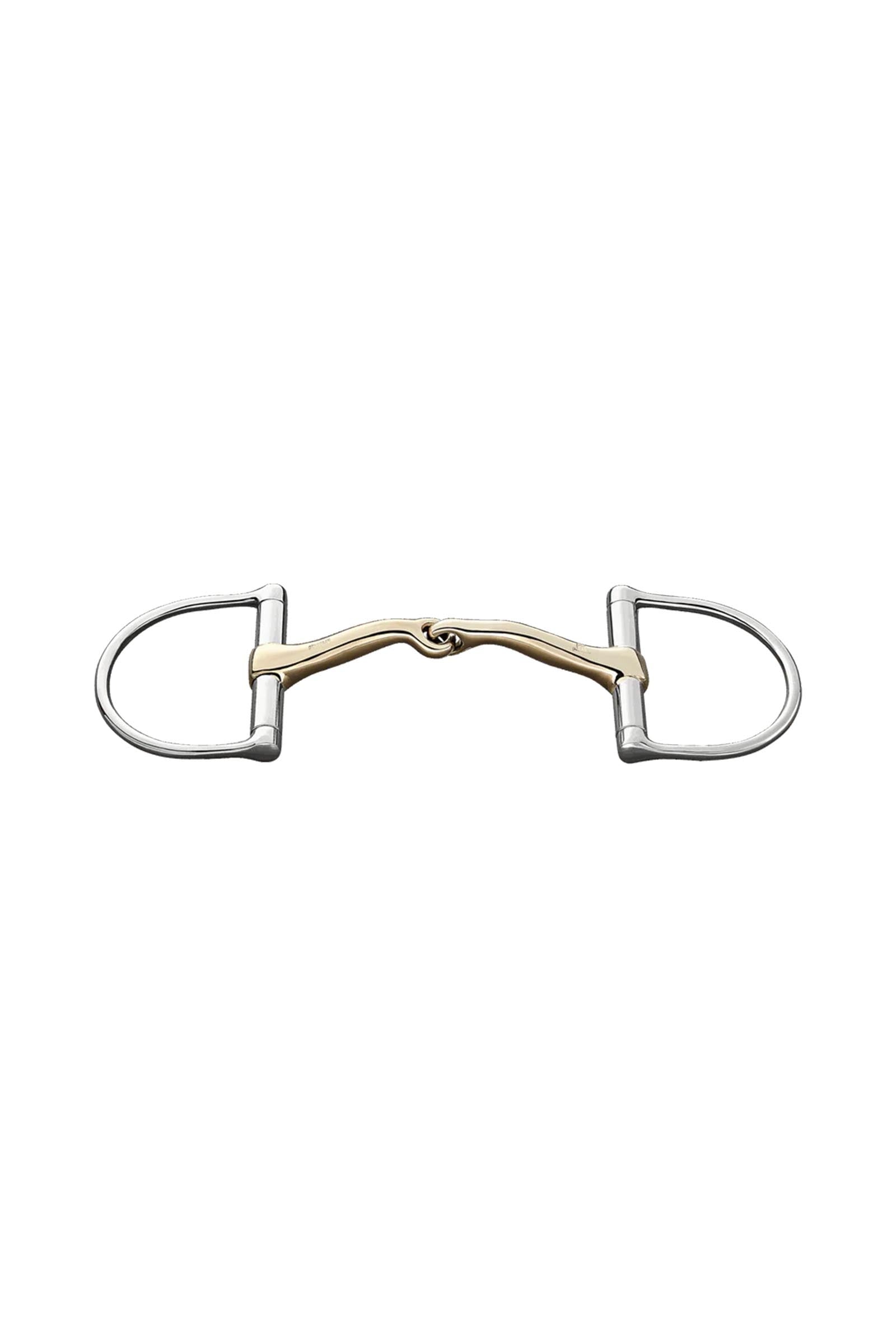 Sprenger KK mors à anneaux en D façonné, simple brisure, 16 mm, Sensogan Mors